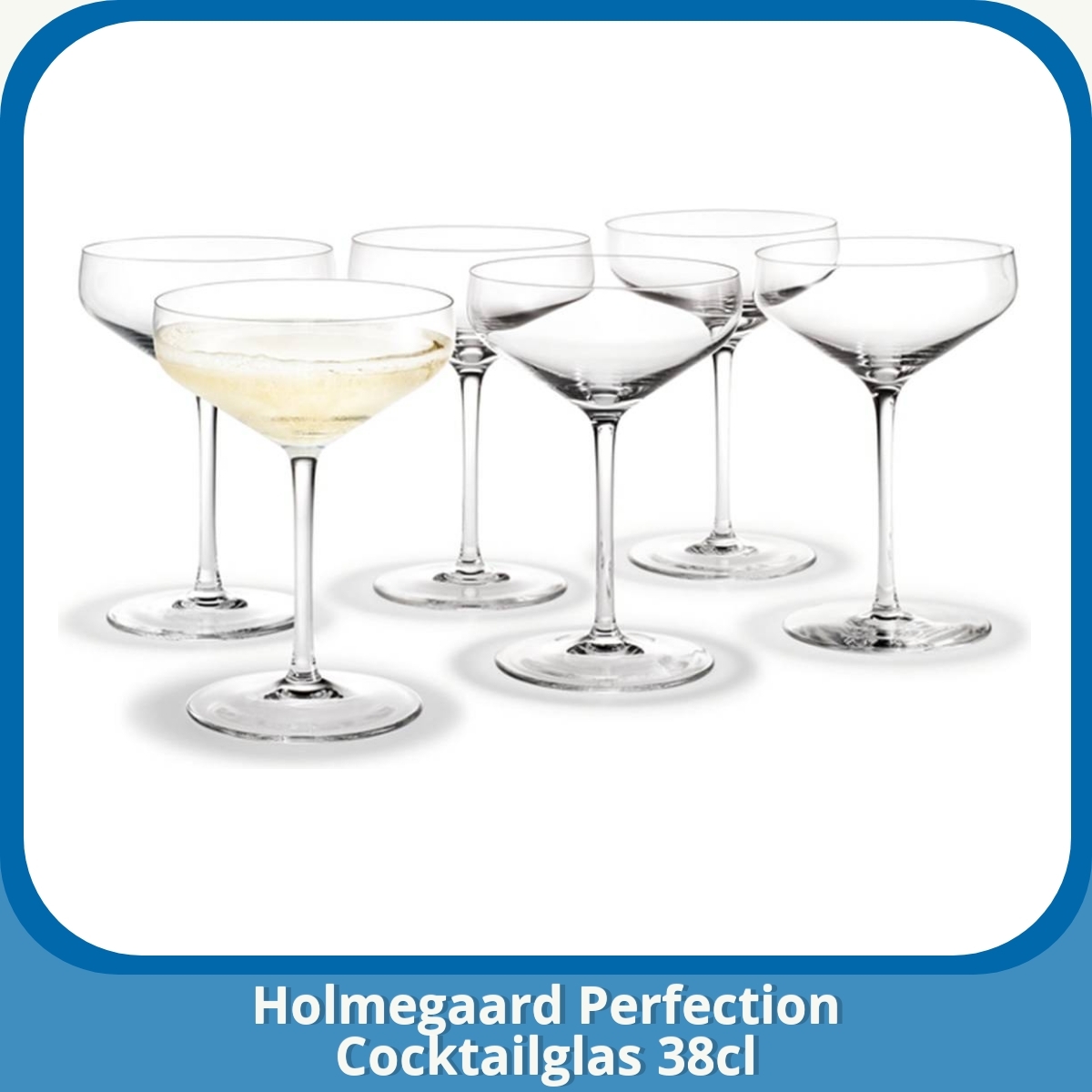 Anmeldelse af Holmegaard Perfection Cocktailglas 38cl
