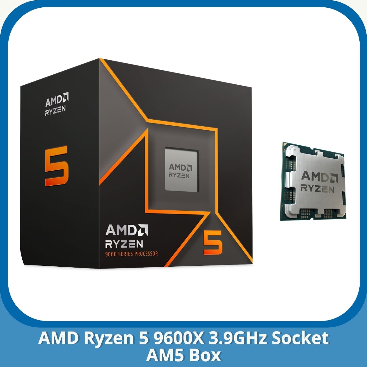 Anmeldelse af AMD Ryzen 5 9600X 3.9GHz Socket AM5 Box