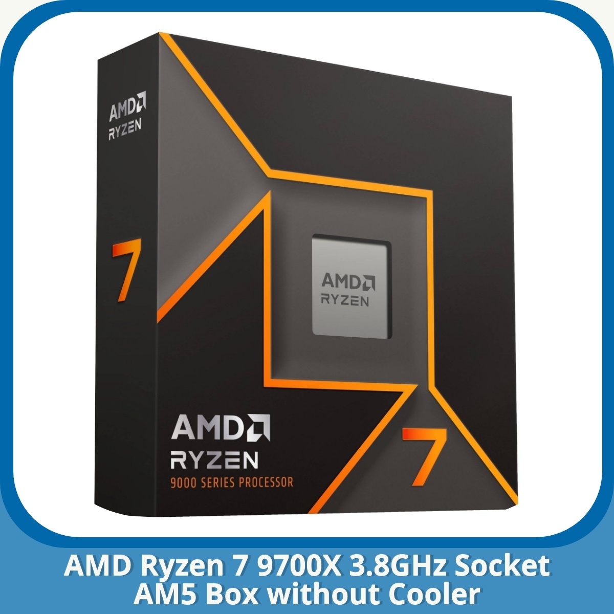 Anmeldelse af AMD Ryzen 7 9700X 3.8GHz Socket AM5 Box without Cooler