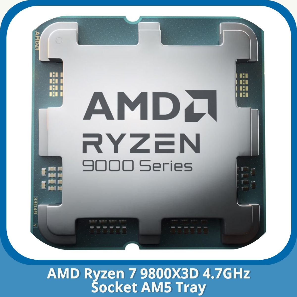 Anmeldelse af AMD Ryzen 7 9800X3D 4.7GHz Socket AM5 Tray