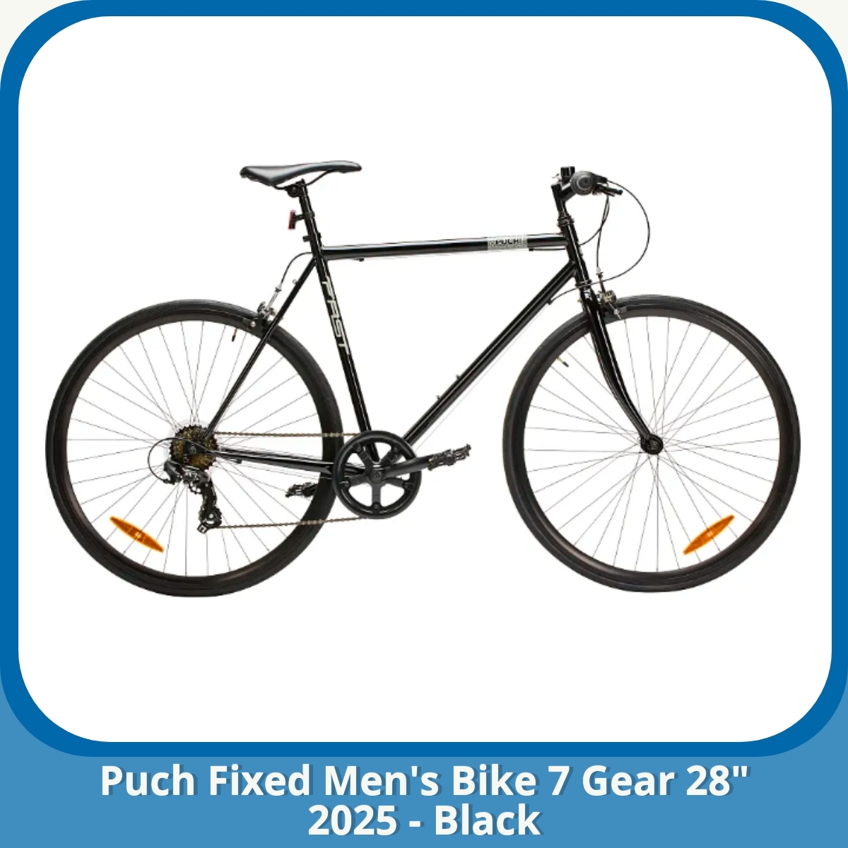 Anmeldelse af Puch Fixed Men's Bike 7 Gear 28