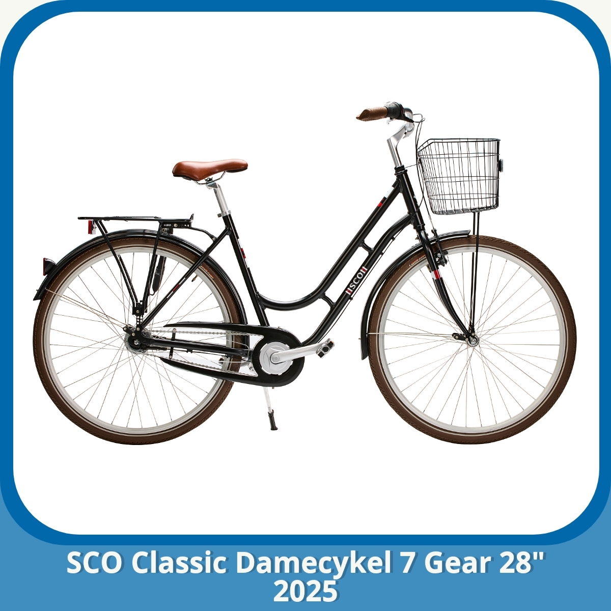 Anmeldelse af SCO Classic Damecykel 7 Gear 28