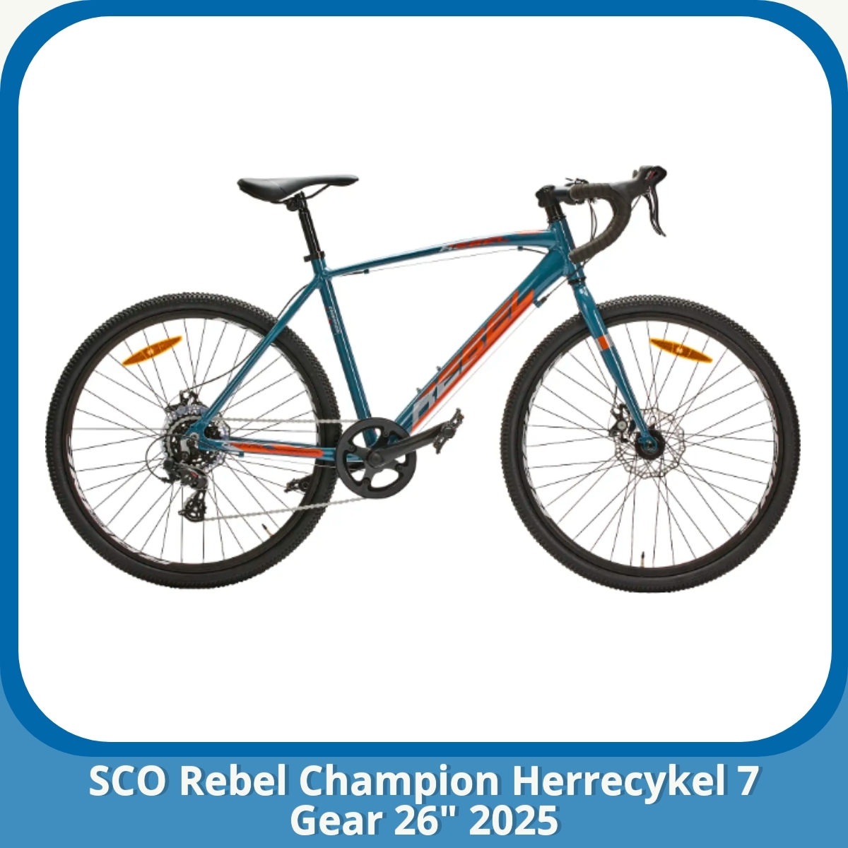 Anmeldelse af SCO Rebel Champion Herrecykel 7 Gear 26