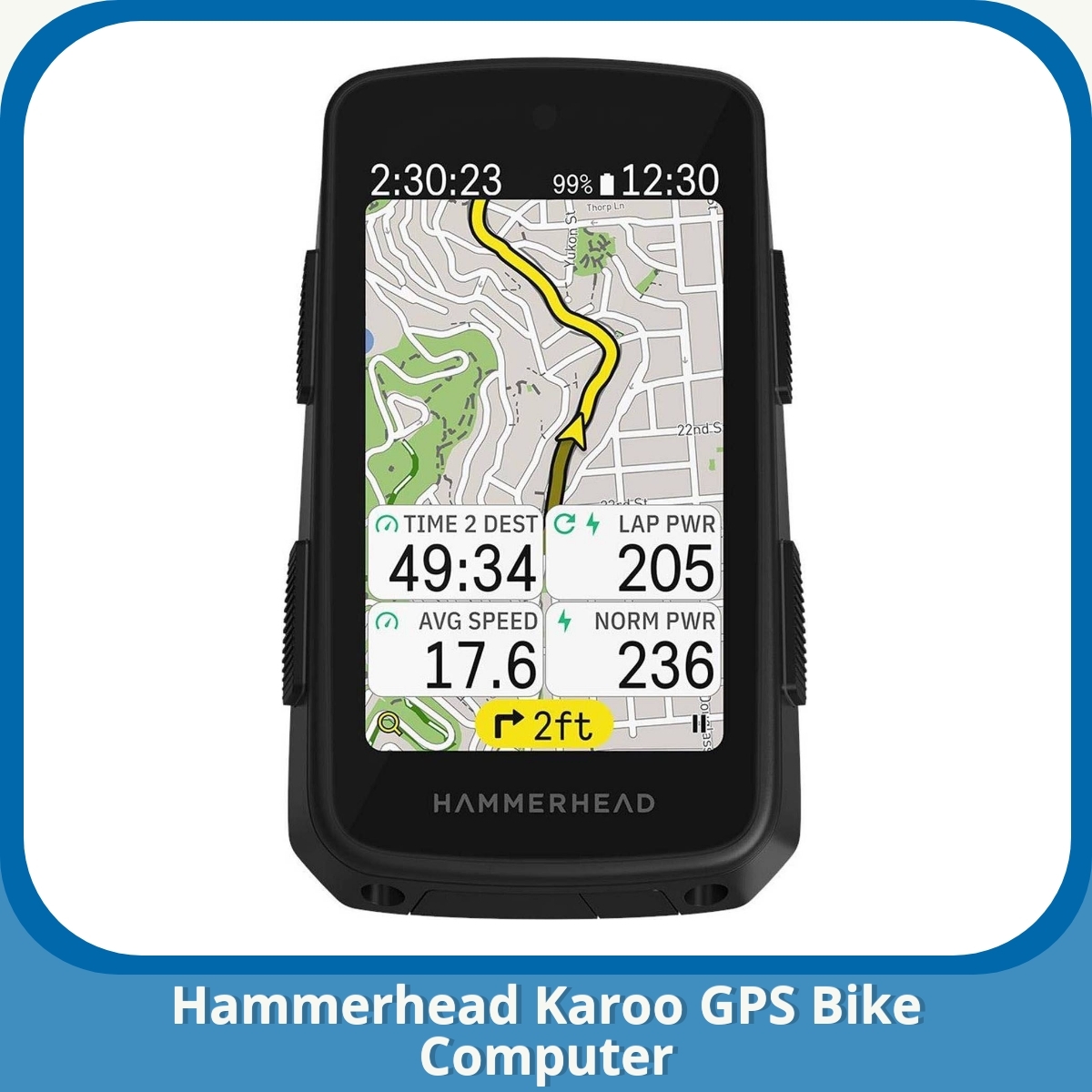 Anmeldelse af Hammerhead Karoo GPS Bike Computer