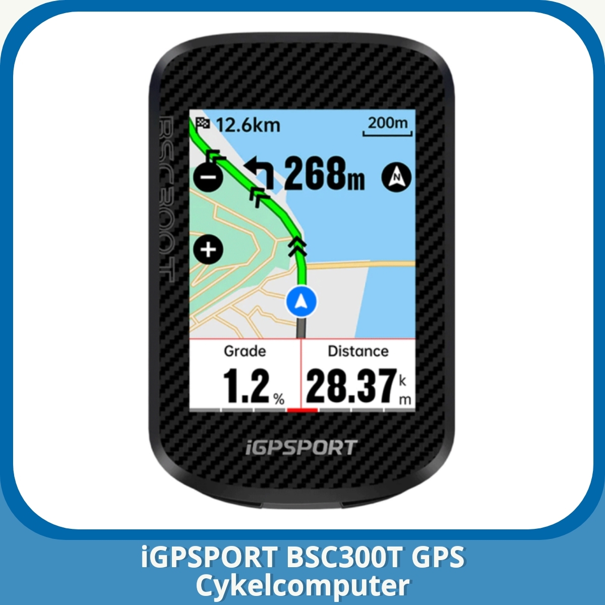 Anmeldelse af iGPSPORT BSC300T GPS Cykelcomputer