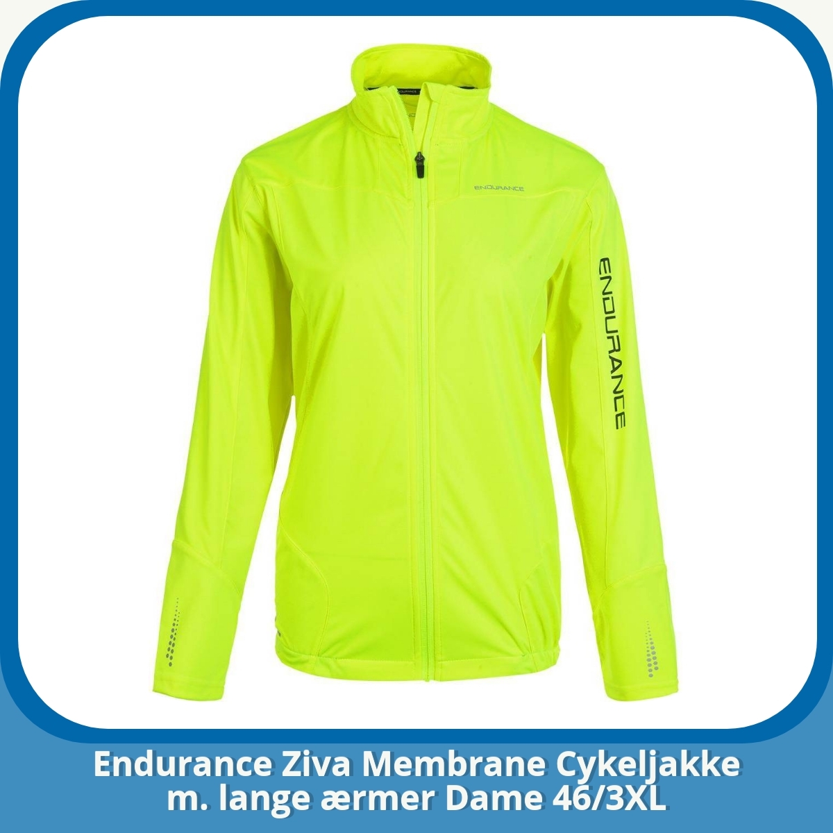 Anmeldelse af Endurance Ziva Membrane Cykeljakke m. lange ærmer Dame 46/3XL