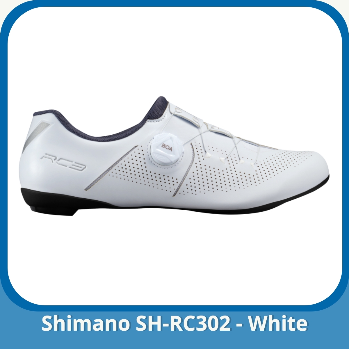 Anmeldelse af Shimano SH-RC302 - White