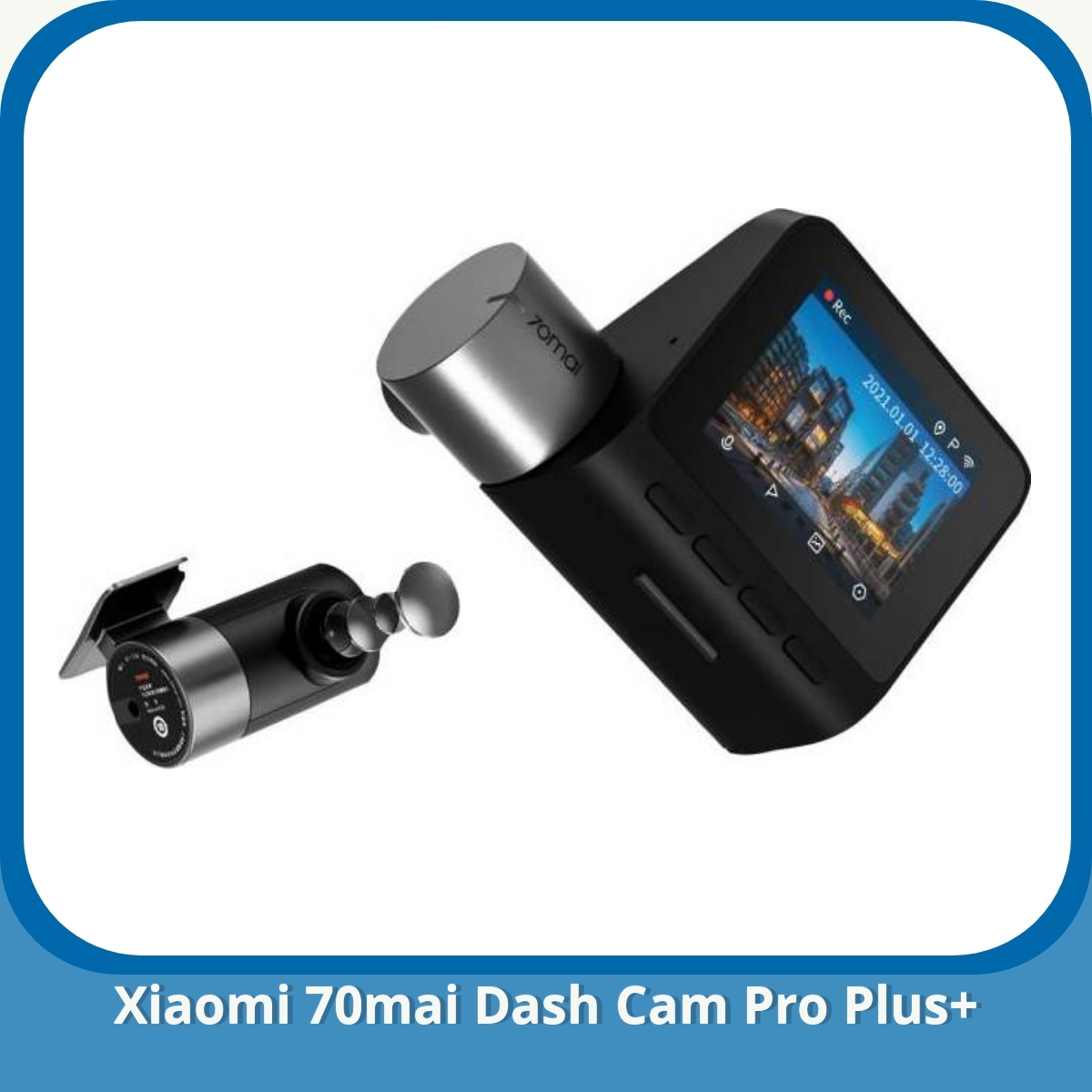 Anmeldelse af Xiaomi 70mai Dash Cam Pro Plus+