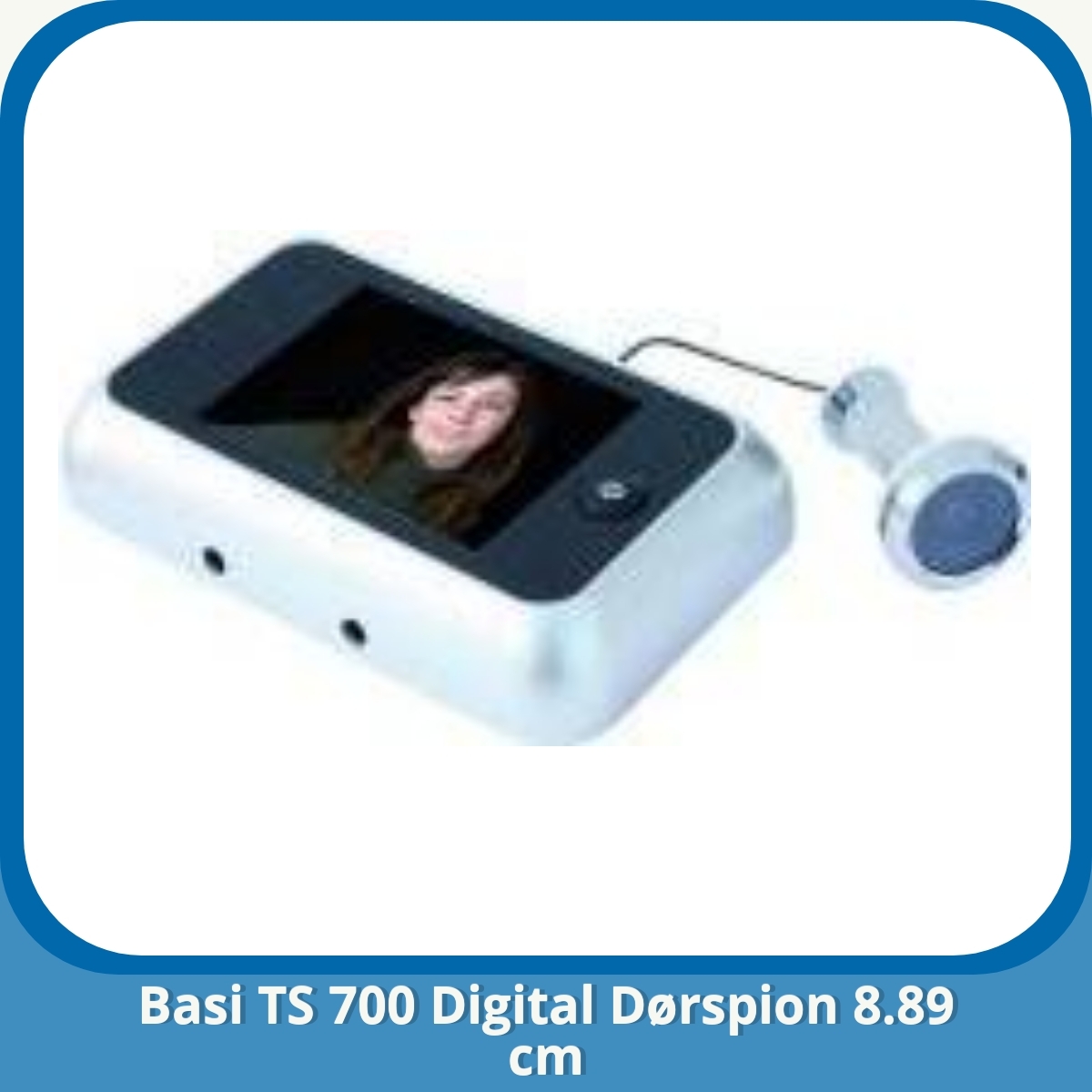 Anmeldelse af Basi TS 700 Digital Dørspion 8.89 cm