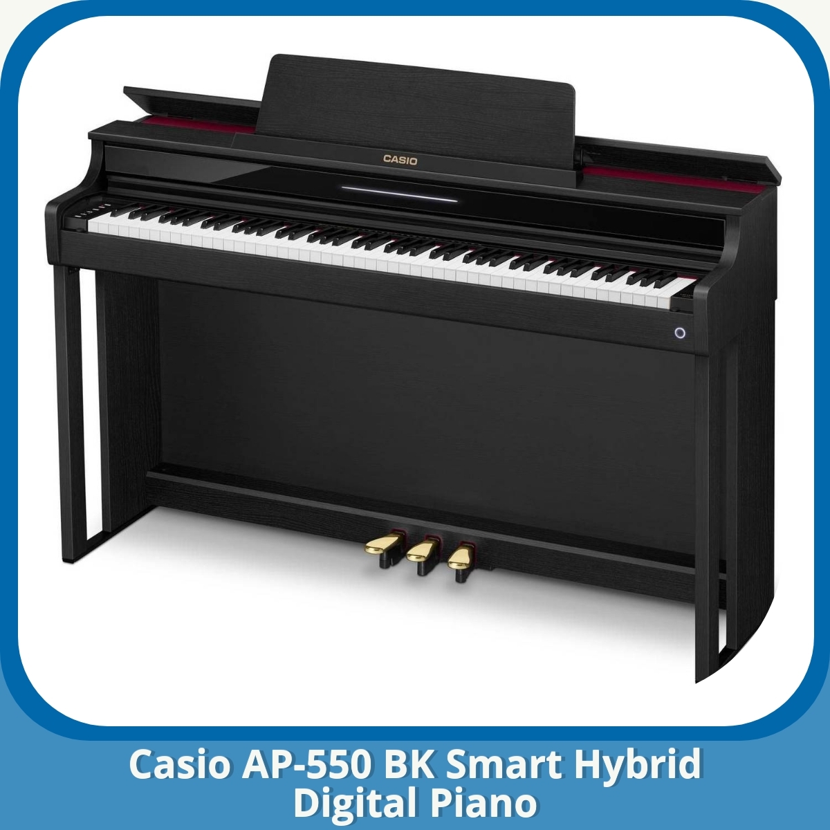 Anmeldelse af Casio AP-550 BK Smart Hybrid Digital Piano