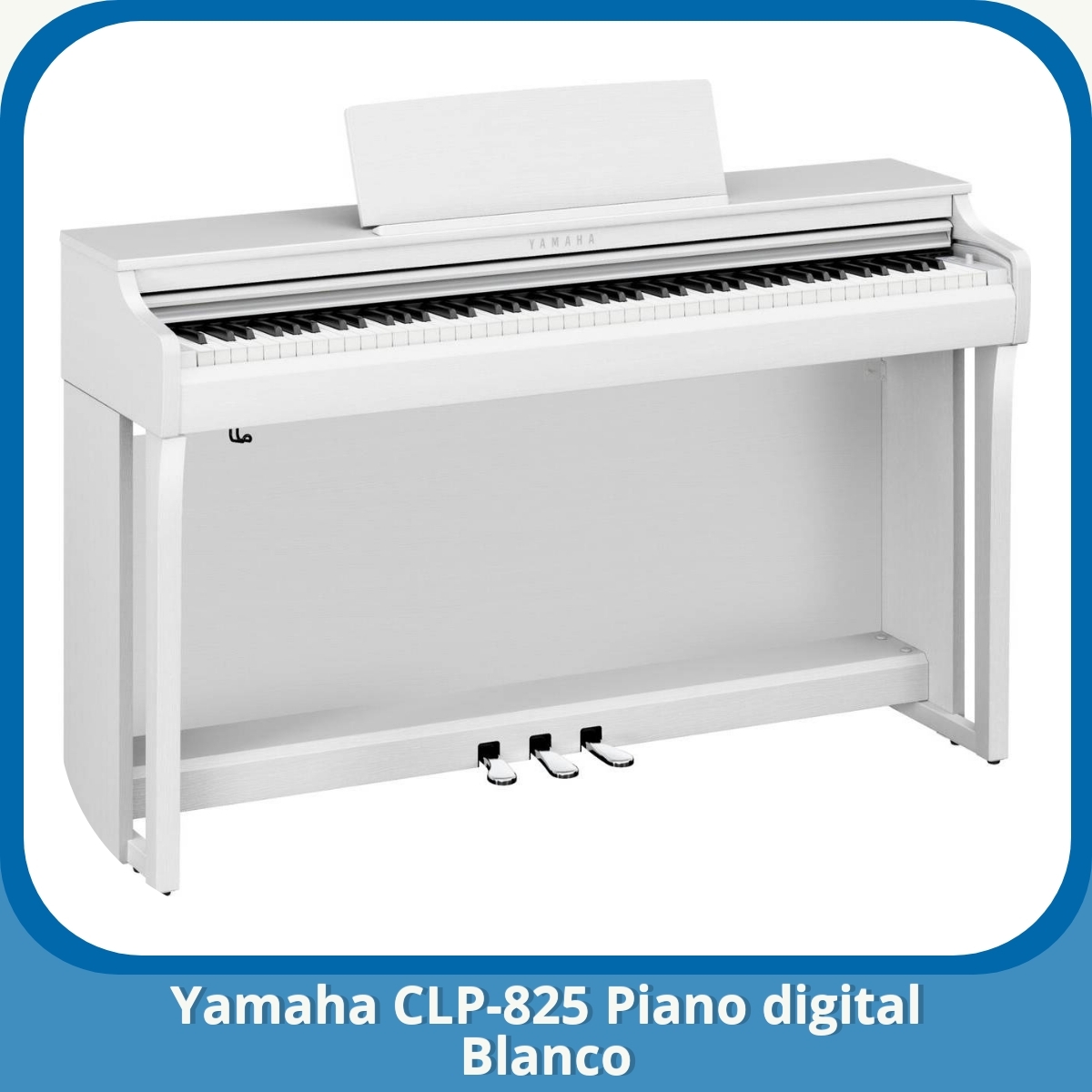 Anmeldelse af Yamaha CLP-825 Piano digital Blanco