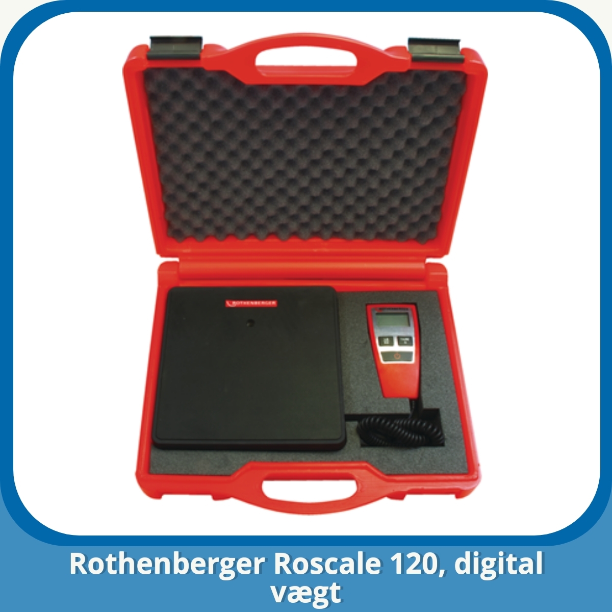 Anmeldelse af Rothenberger Roscale 120, digital vægt