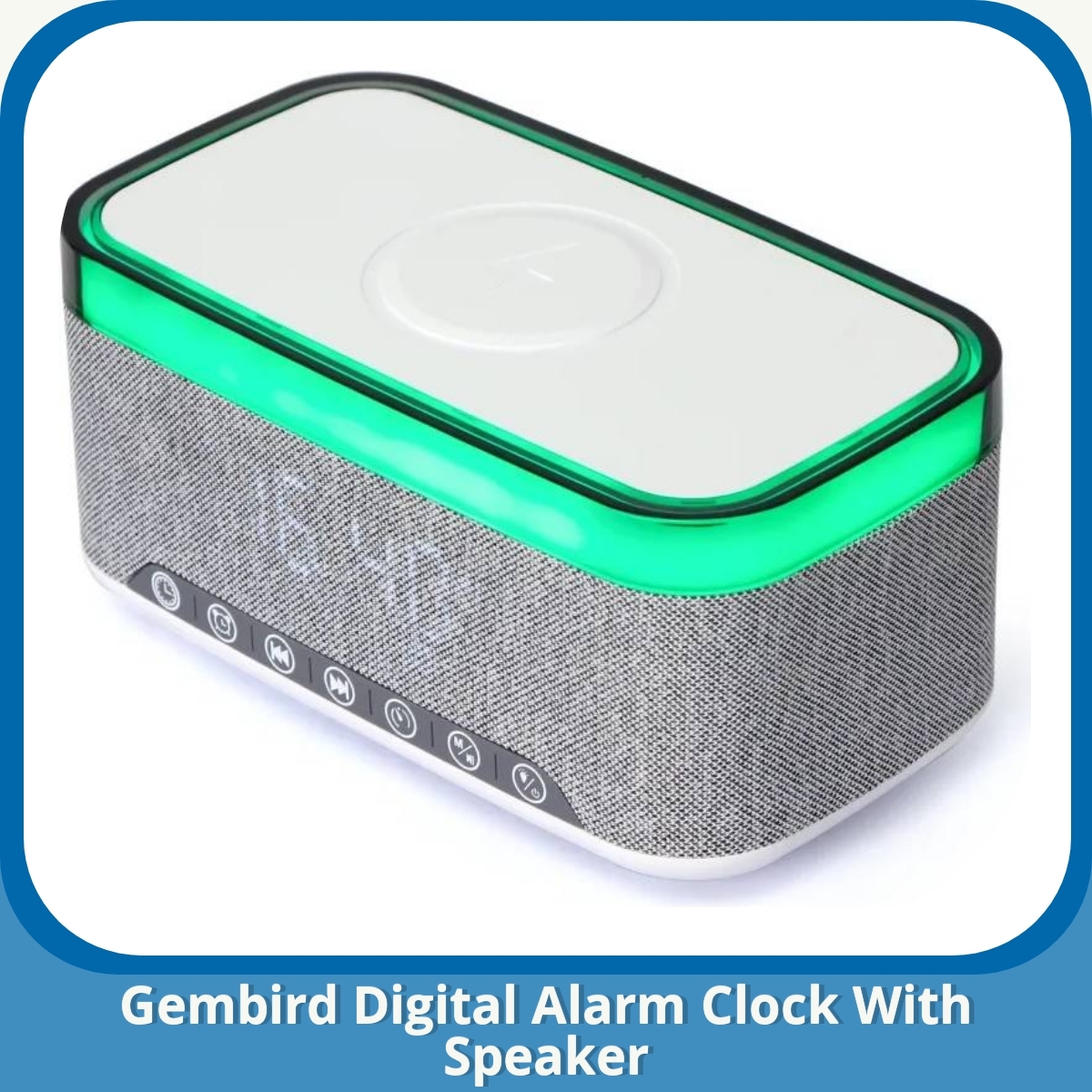 Anmeldelse af Gembird Digital Alarm Clock With Speaker