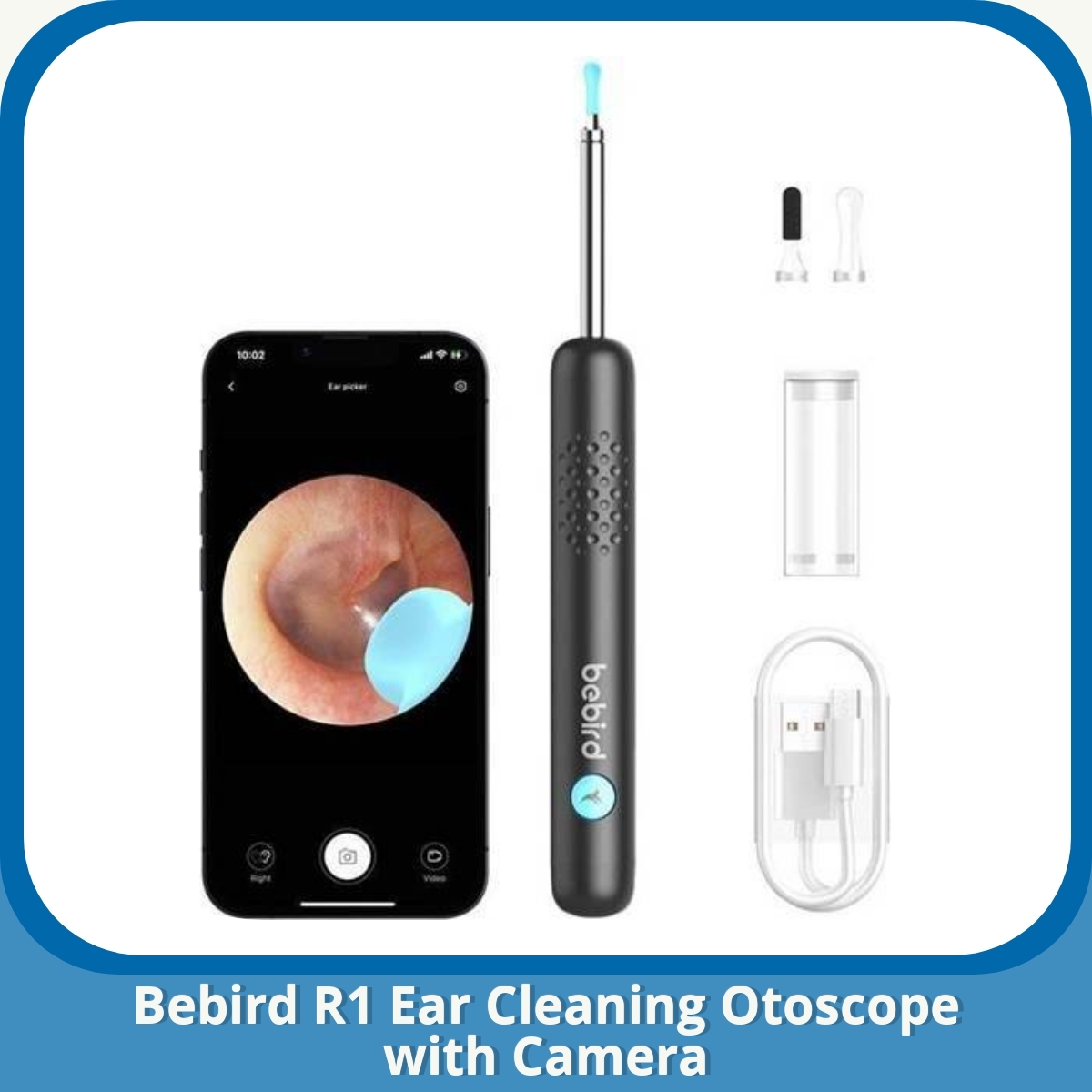 Anmeldelse af Bebird R1 Ear Cleaning Otoscope with Camera