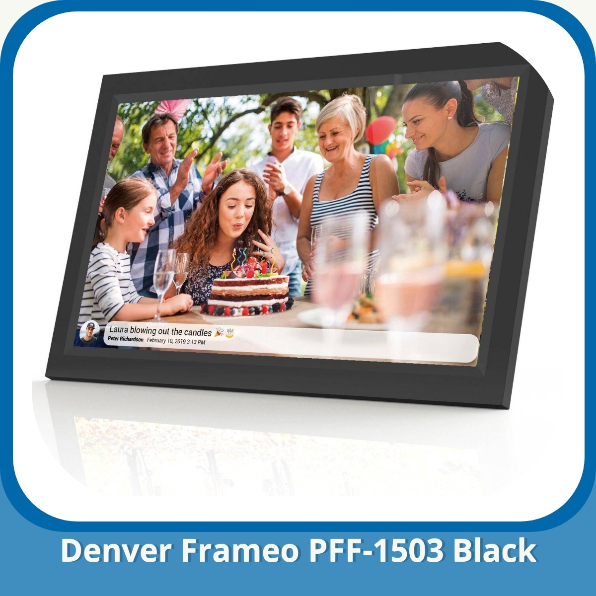 Anmeldelse af Denver Frameo PFF-1503 Black