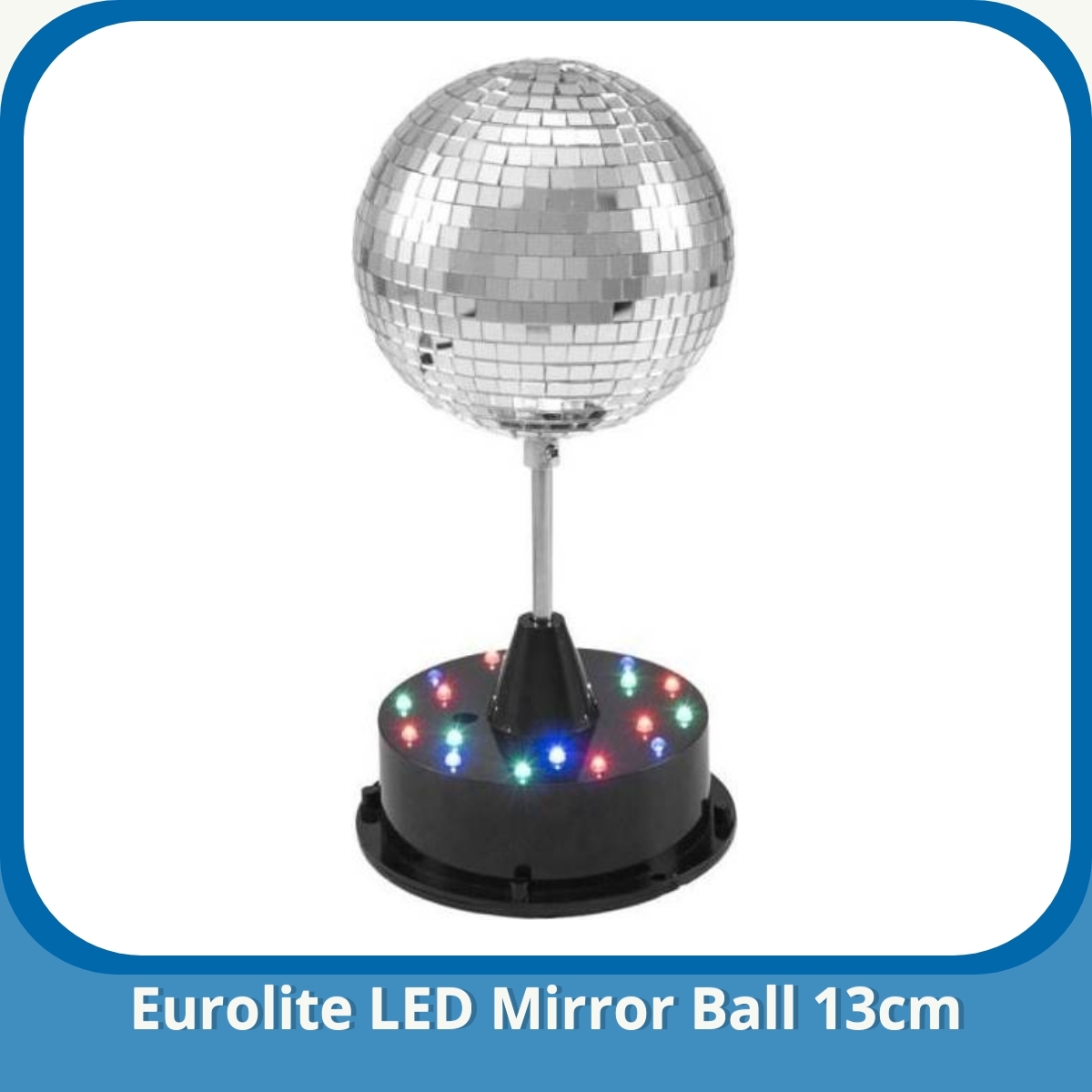 Anmeldelse af Eurolite LED Mirror Ball 13cm