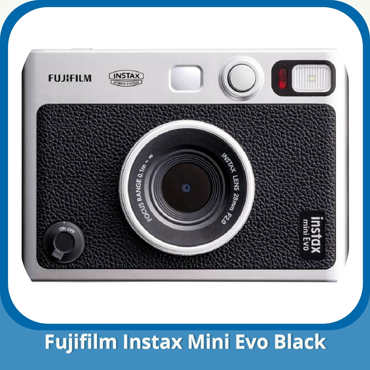 Anmeldelse af Fujifilm Instax Mini Evo Black