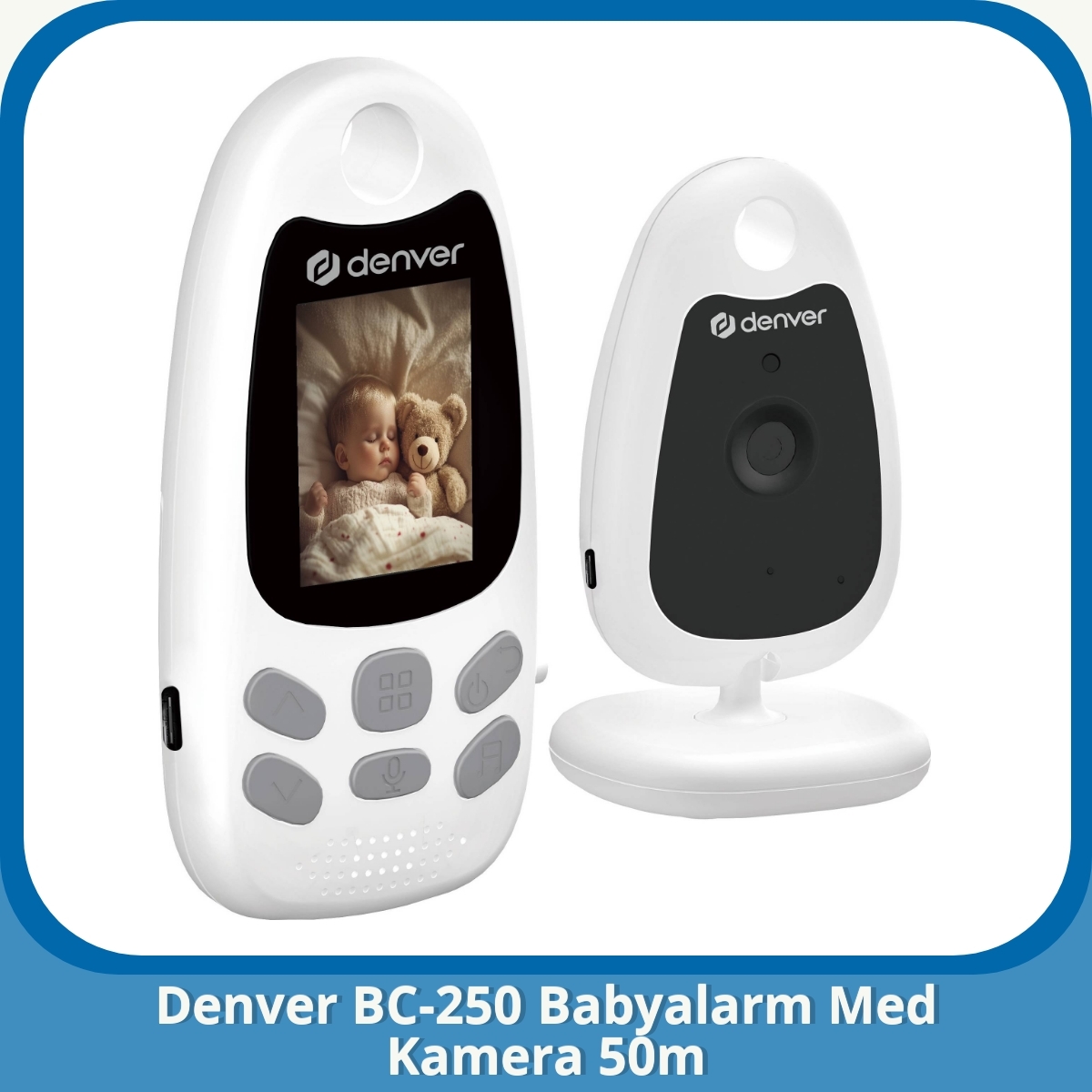 Anmeldelse af Denver BC-250 Babyalarm Med Kamera 50m