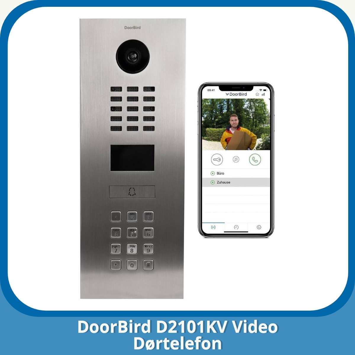 Anmeldelse af DoorBird D2101KV Video Dørtelefon