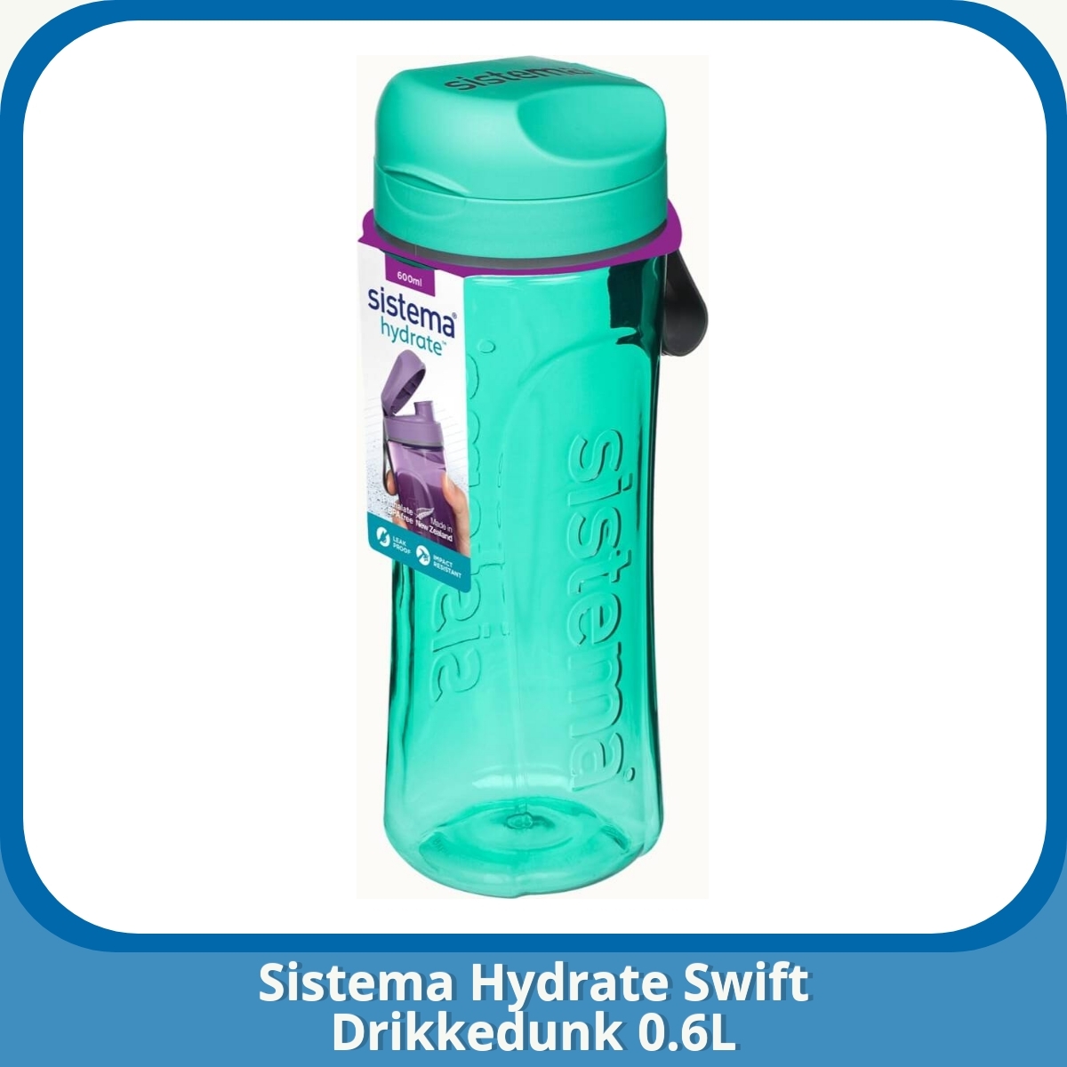 Anmeldelse af Sistema Hydrate Swift Drikkedunk 0.6L