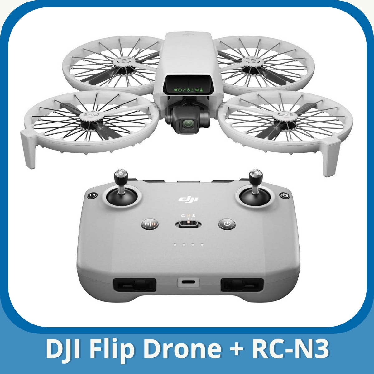 Anmeldelse af DJI Flip Drone + RC-N3