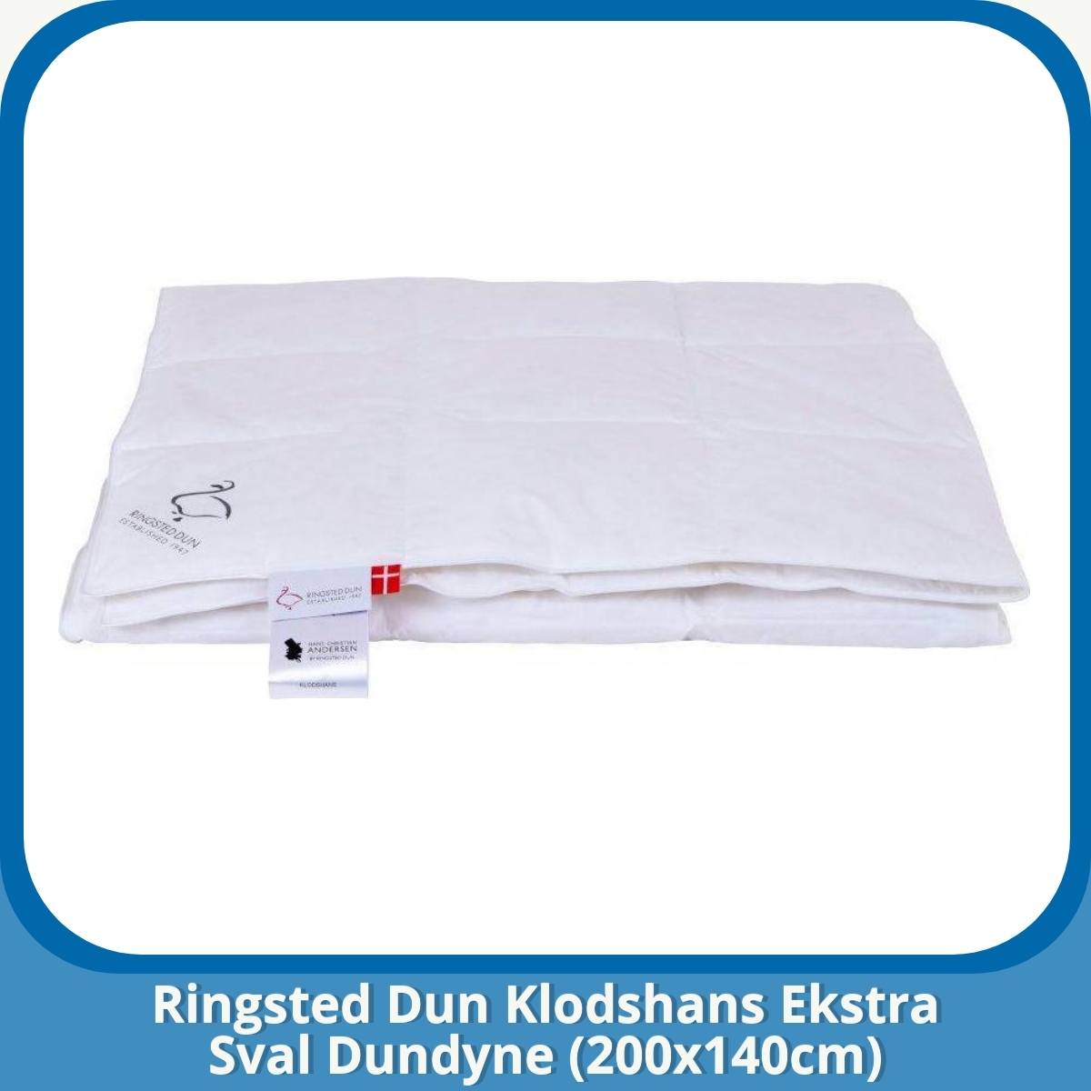 Anmeldelse af Ringsted Dun Klodshans Ekstra Sval Dundyne (200x140cm)