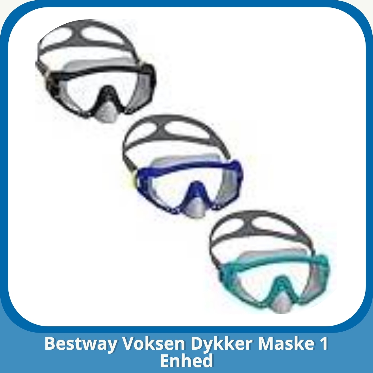 Anmeldelse af Bestway Voksen Dykker Maske 1 Enhed