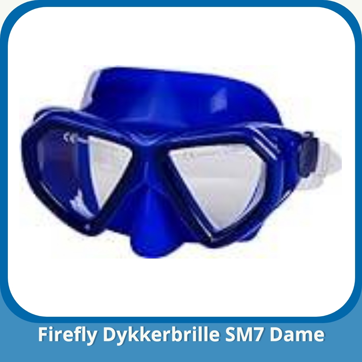 Anmeldelse af Firefly Dykkerbrille SM7 Dame