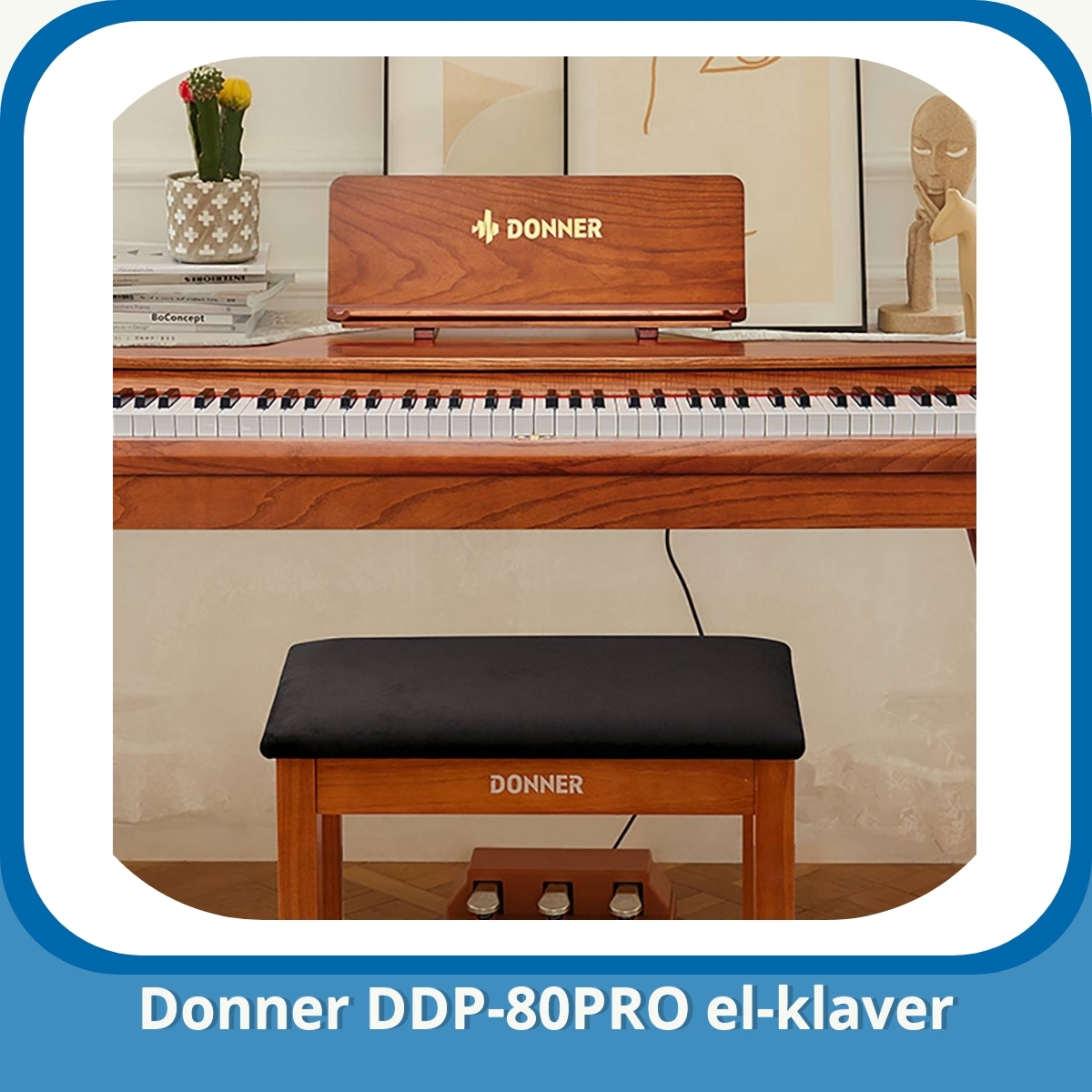 Anmeldelse af Donner DDP-80PRO el-klaver