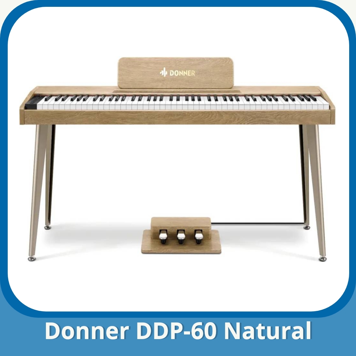Anmeldelse af Donner DDP-60 Natural