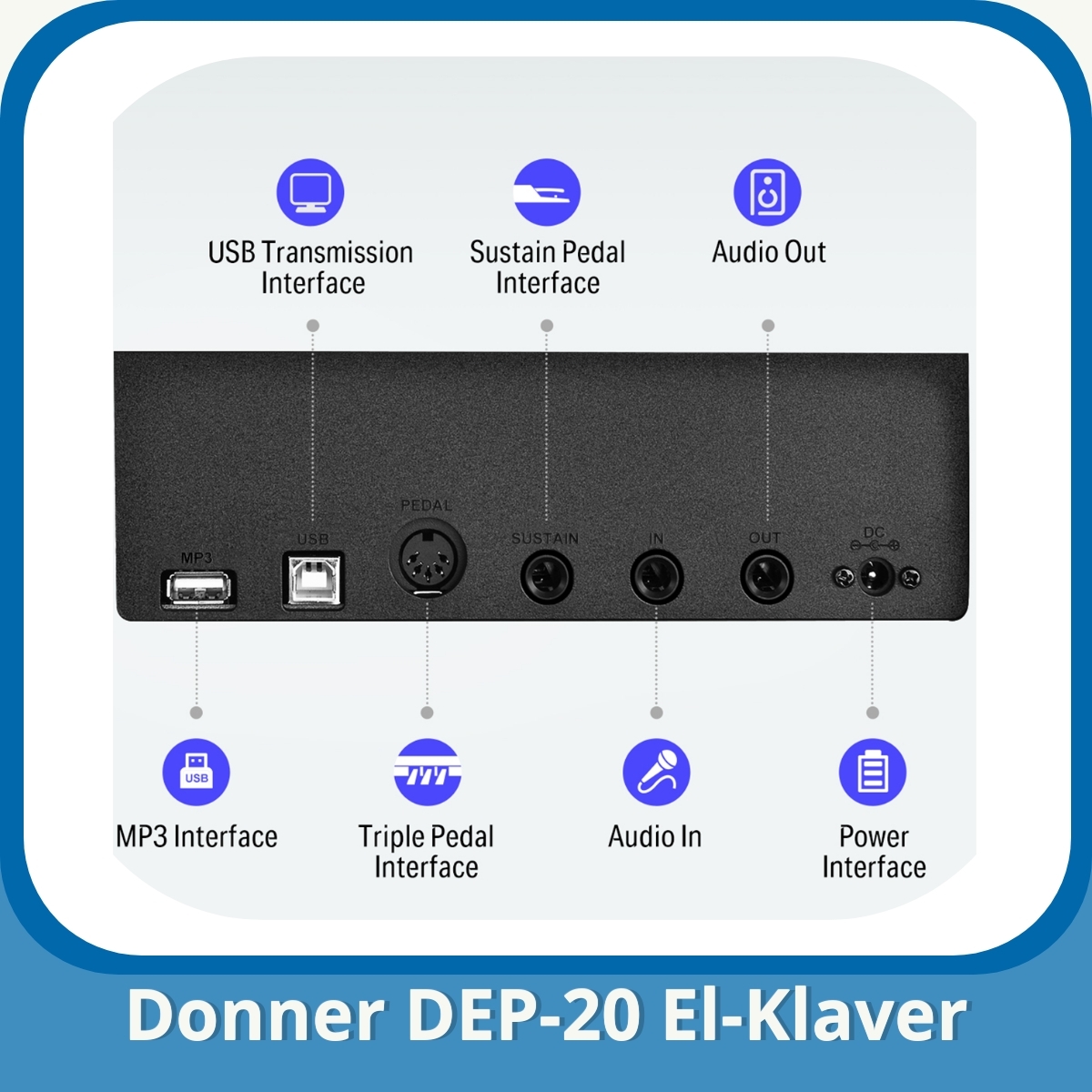 Anmeldelse af Donner DEP-20 El-Klaver