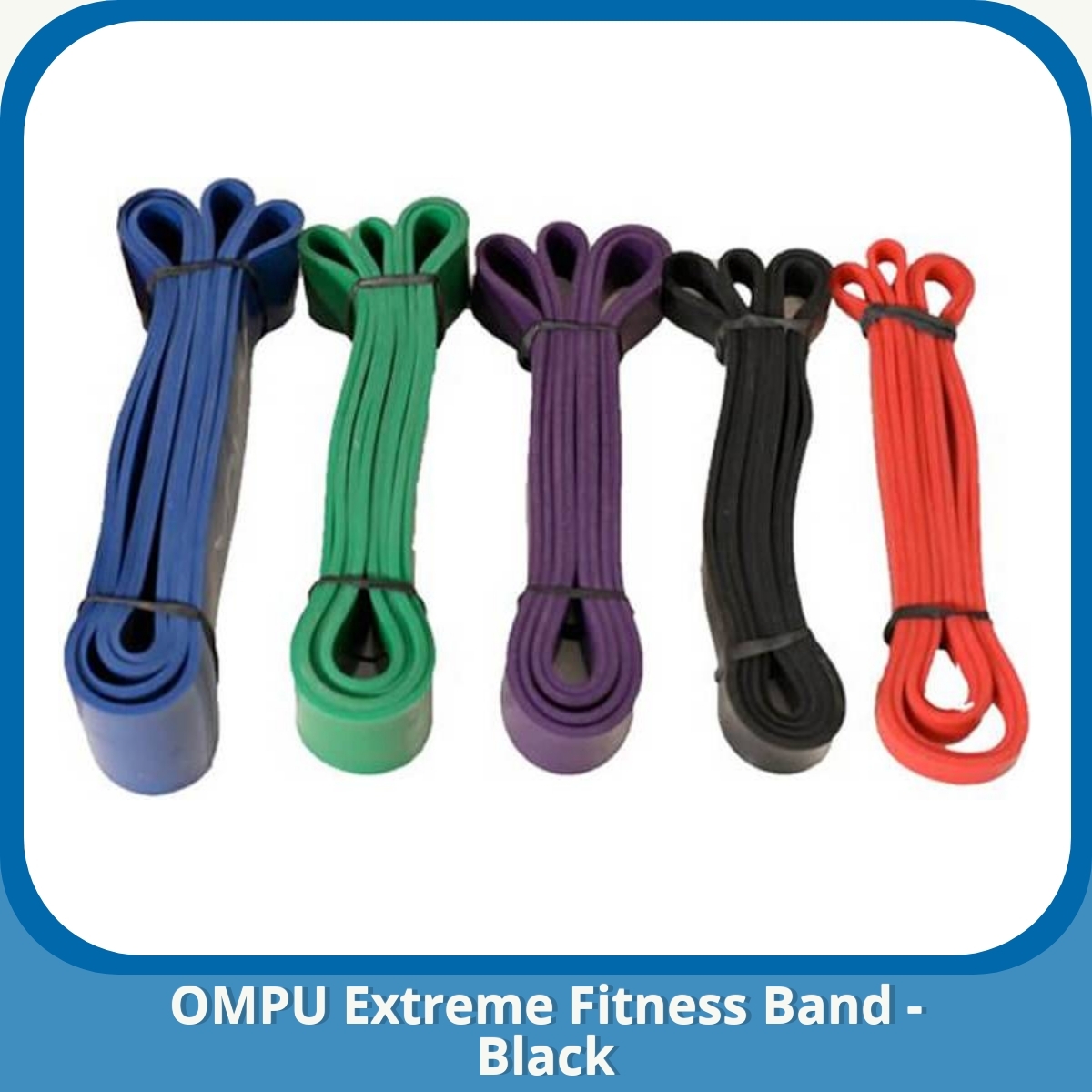Anmeldelse af OMPU Extreme Fitness Band - Black