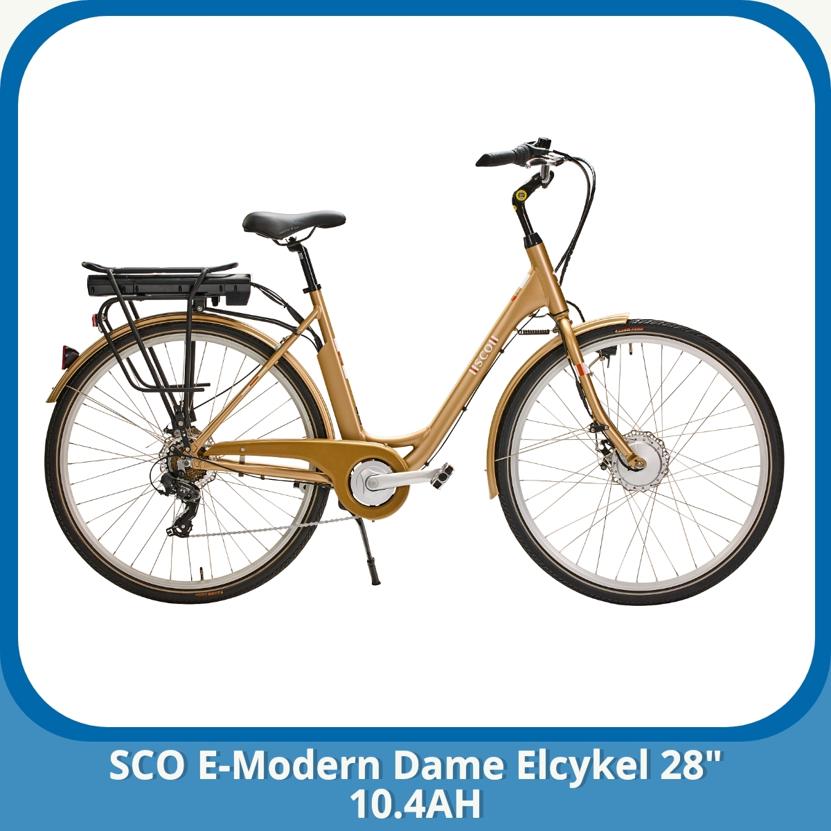 Anmeldelse af SCO E-Modern Dame Elcykel 28