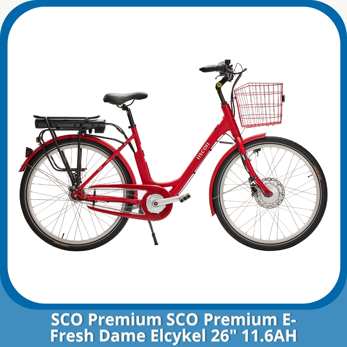 Anmeldelse af SCO Premium SCO Premium E-Fresh Dame Elcykel 26