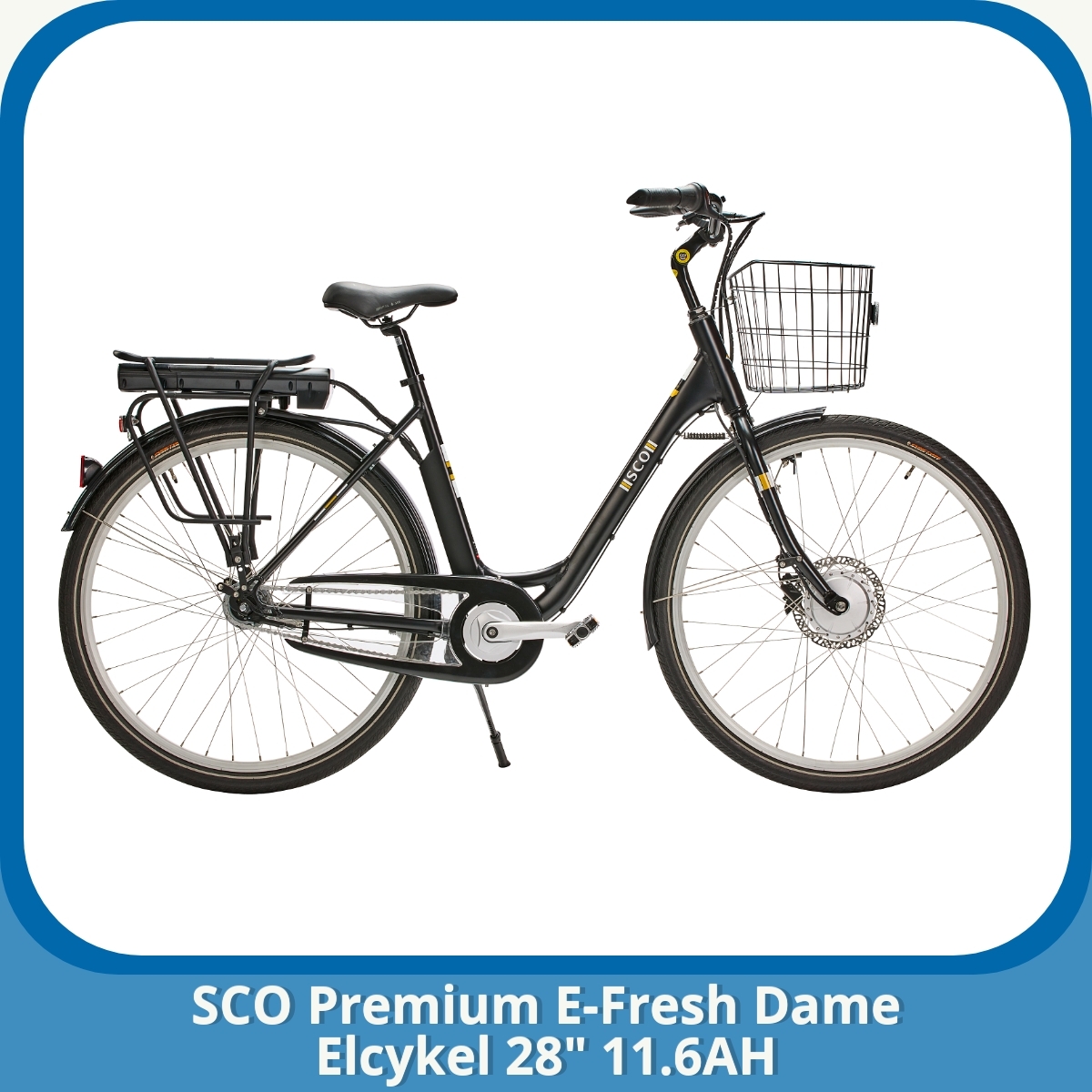 Anmeldelse af SCO Premium E-Fresh Dame Elcykel 28