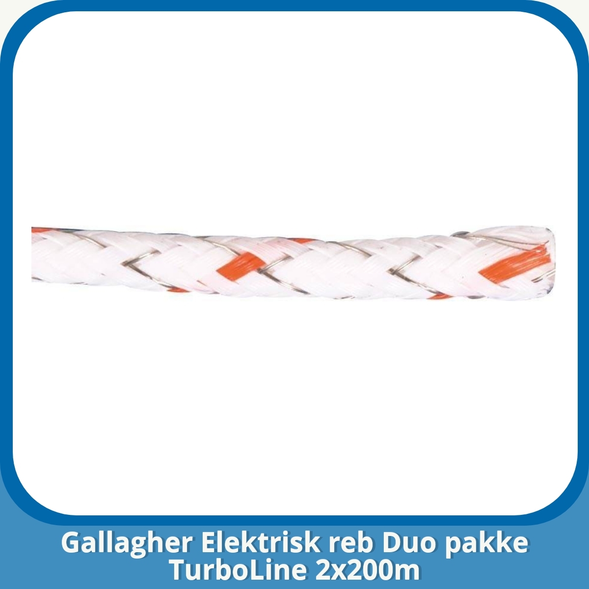 Anmeldelse af Gallagher Elektrisk reb Duo pakke TurboLine 2x200m