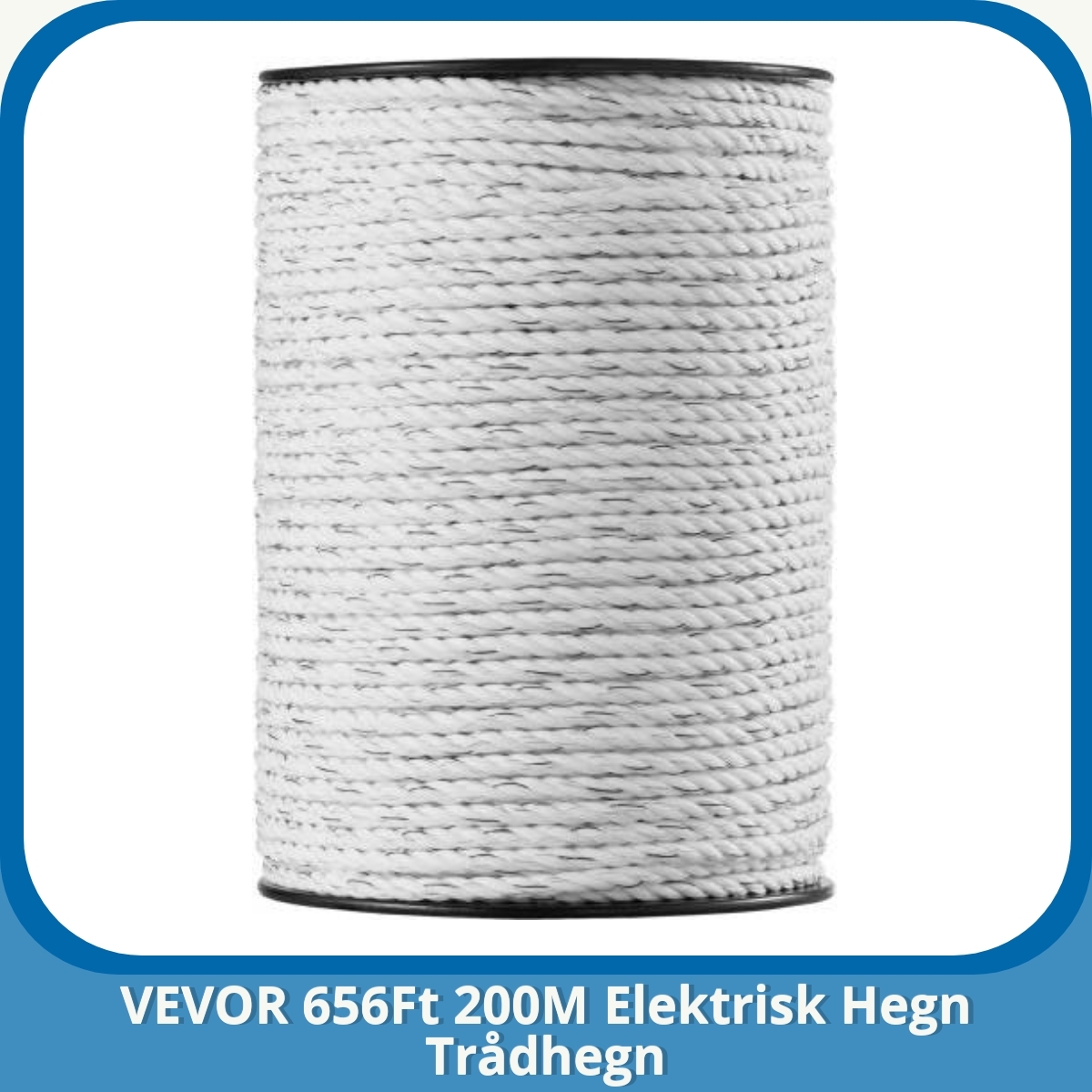 Anmeldelse af VEVOR 656Ft 200M Elektrisk Hegn Trådhegn