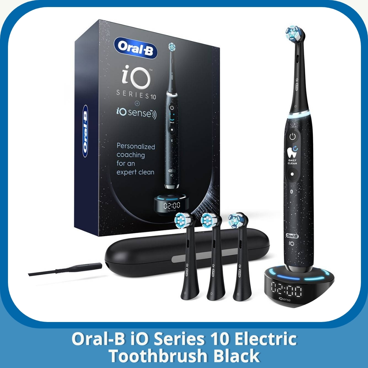 Anmeldelse af Oral-B iO Series 10 Electric Toothbrush Black