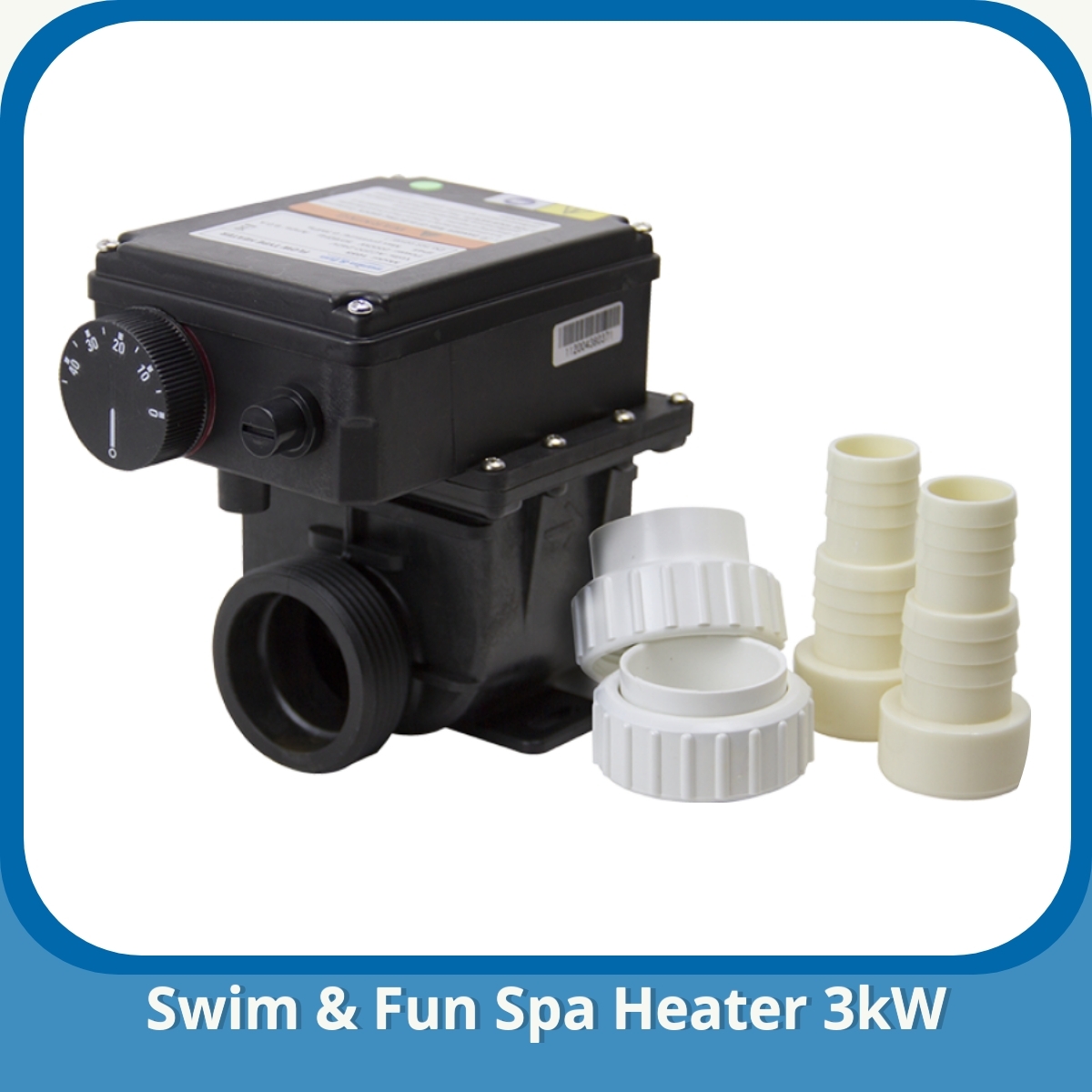 Anmeldelse af Swim & Fun Spa Heater 3kW