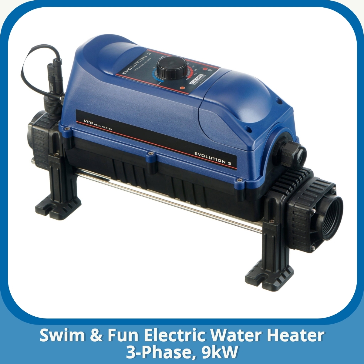 Anmeldelse af Swim & Fun Electric Water Heater 3-Phase, 9kW