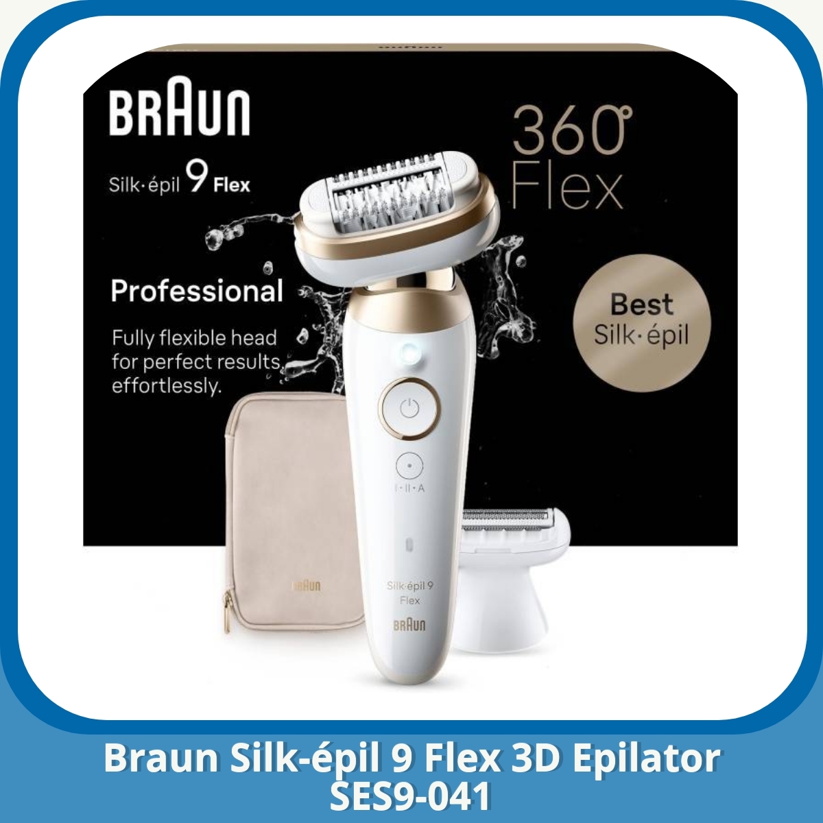 Anmeldelse af Braun Silk-épil 9 Flex 3D Epilator SES9-041
