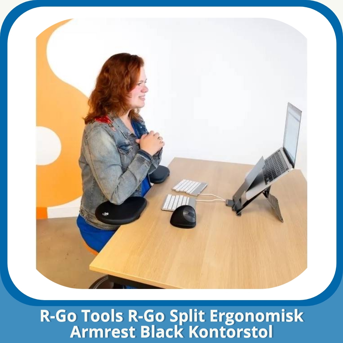Anmeldelse af R-Go Tools R-Go Split Ergonomisk Armrest Black Kontorstol
