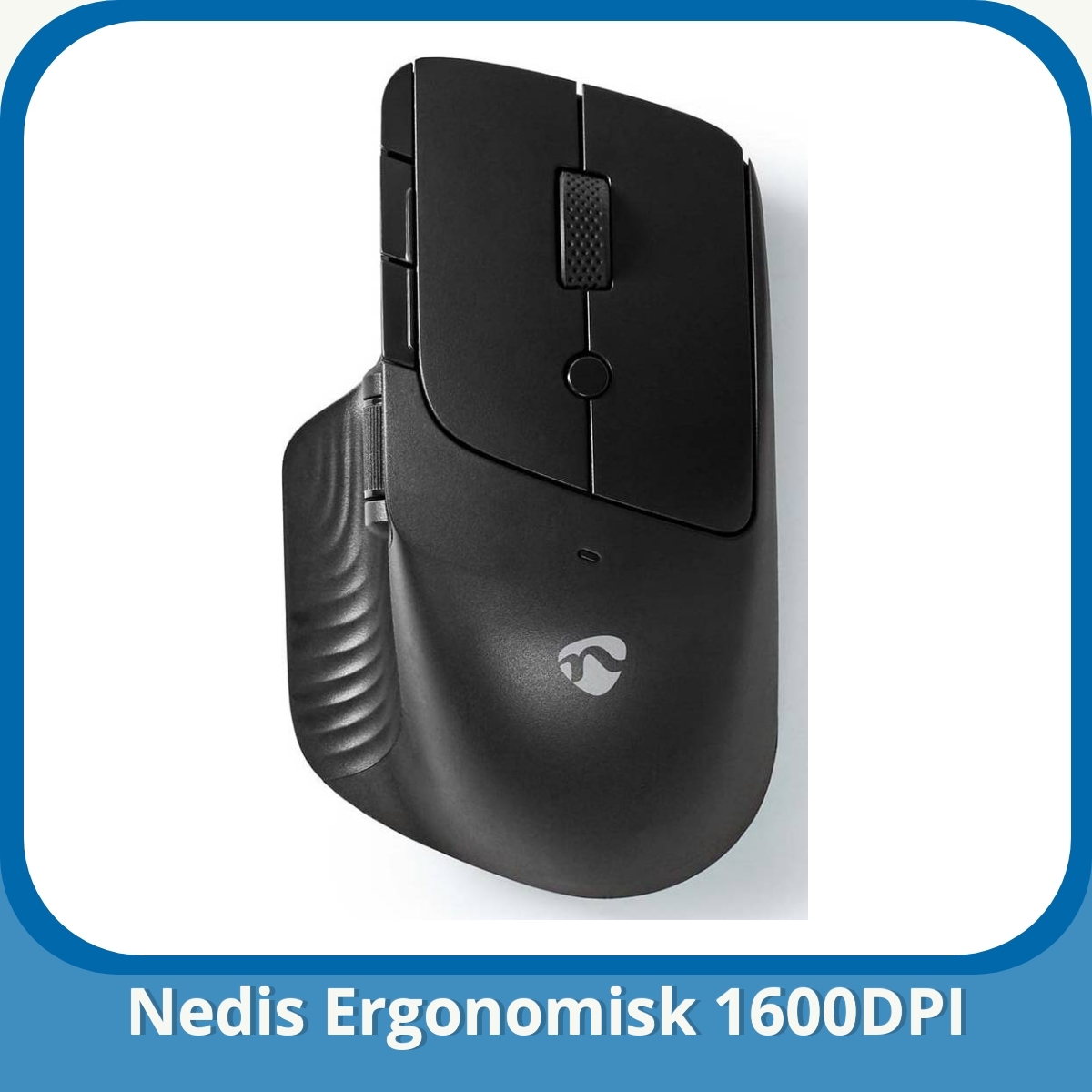Anmeldelse af Nedis Ergonomisk 1600DPI
