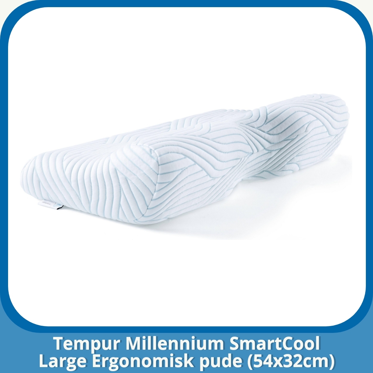 Anmeldelse af Tempur Millennium SmartCool Large Ergonomisk pude (54x32cm)