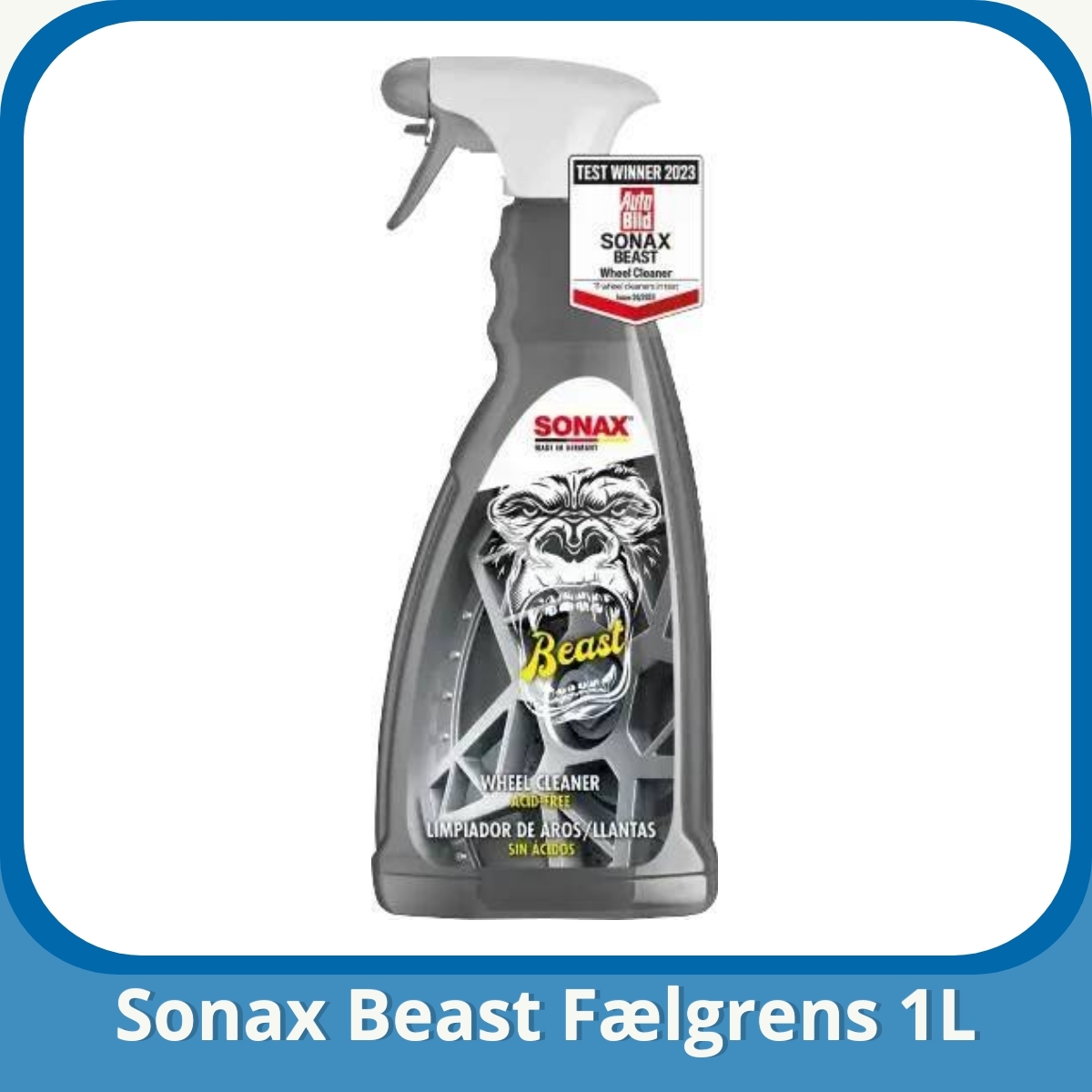 Anmeldelse af Sonax Beast Fælgrens 1L