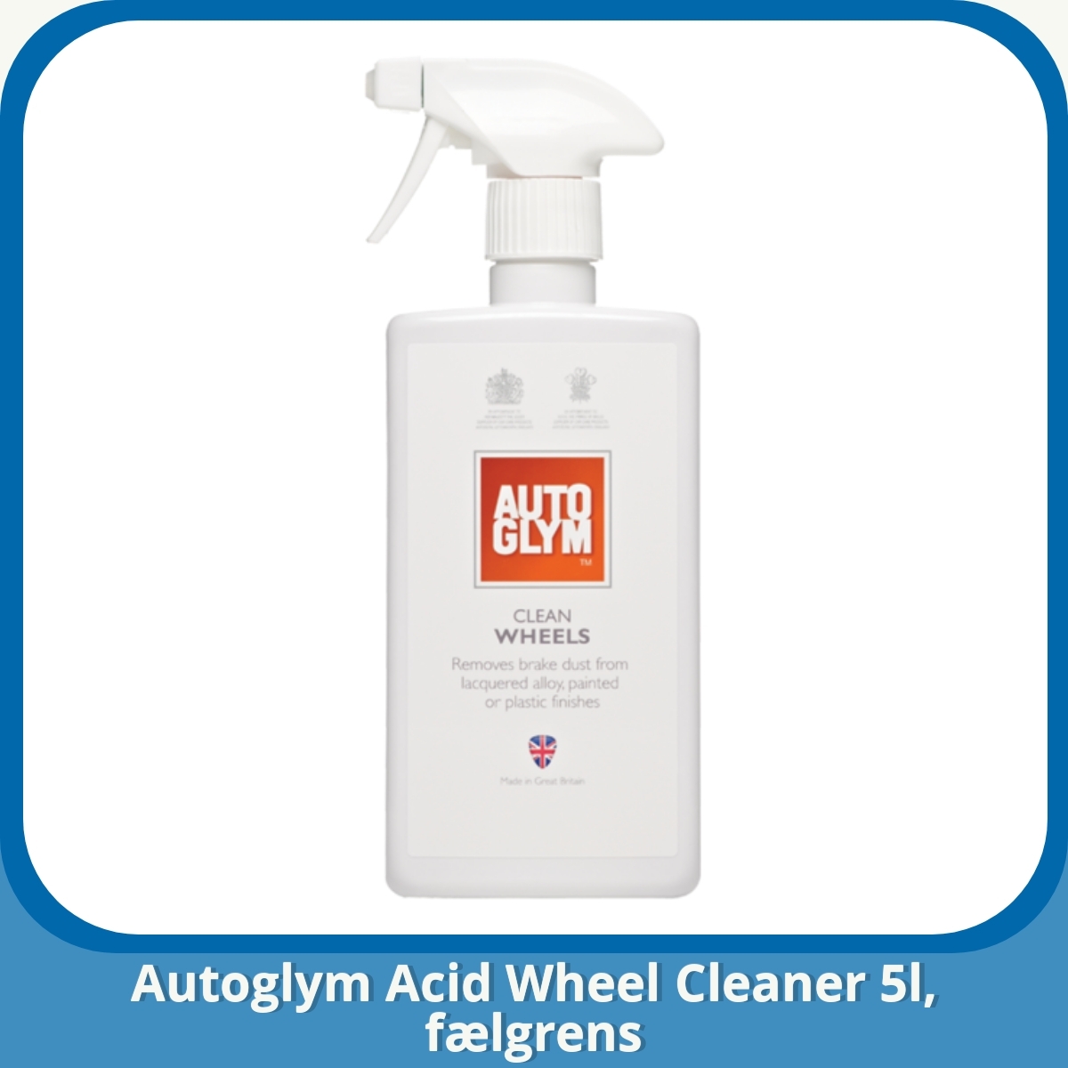 Anmeldelse af Autoglym Acid Wheel Cleaner 5l, fælgrens