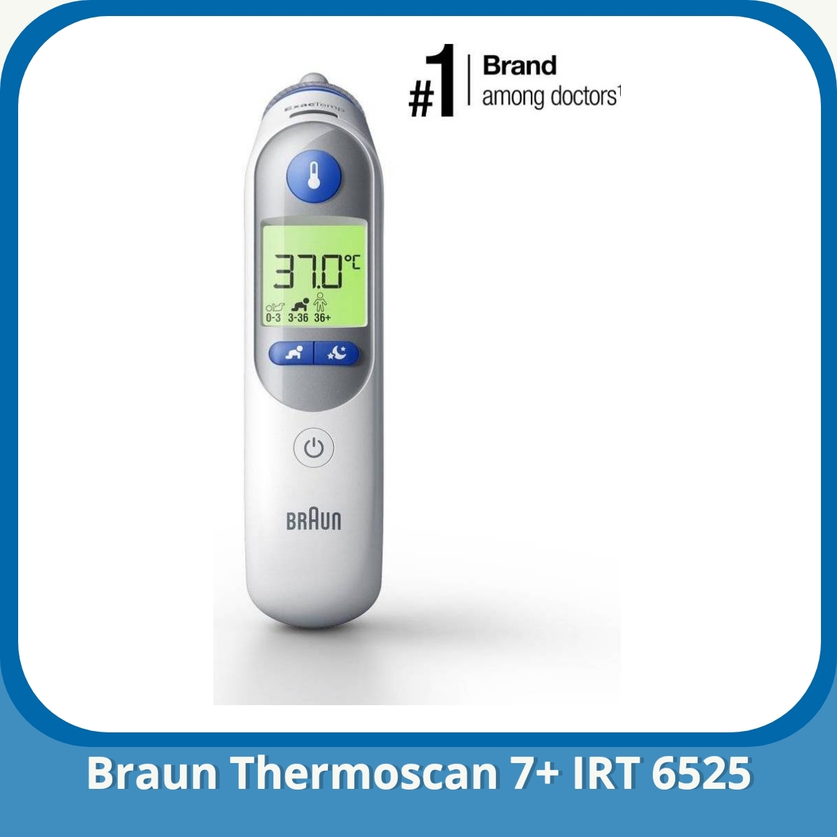 Anmeldelse af Braun Thermoscan 7+ IRT 6525