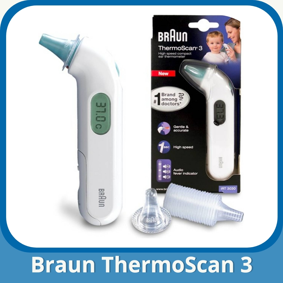 Anmeldelse af Braun ThermoScan 3