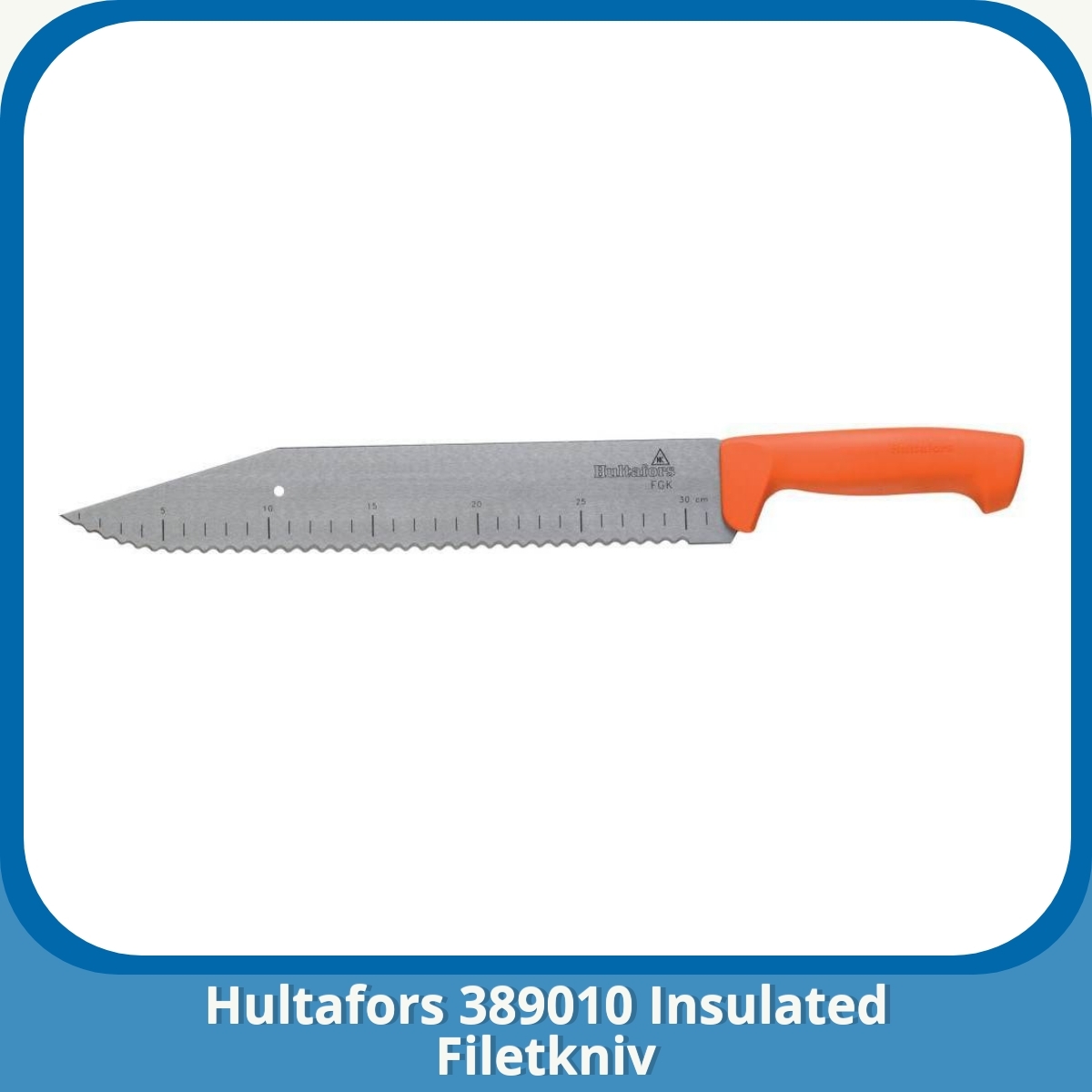 Anmeldelse af Hultafors 389010 Insulated Filetkniv