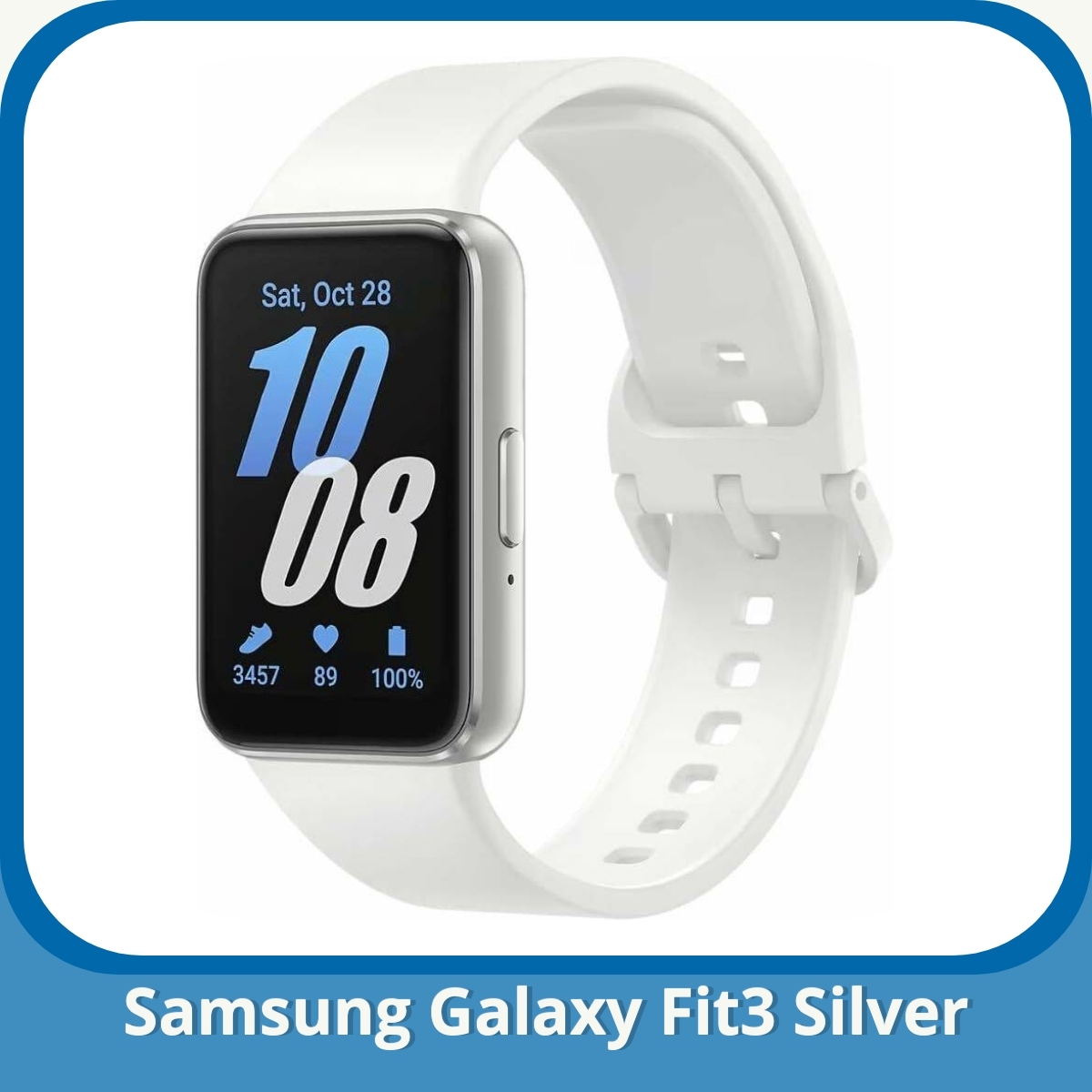 Anmeldelse af Samsung Galaxy Fit3 Silver
